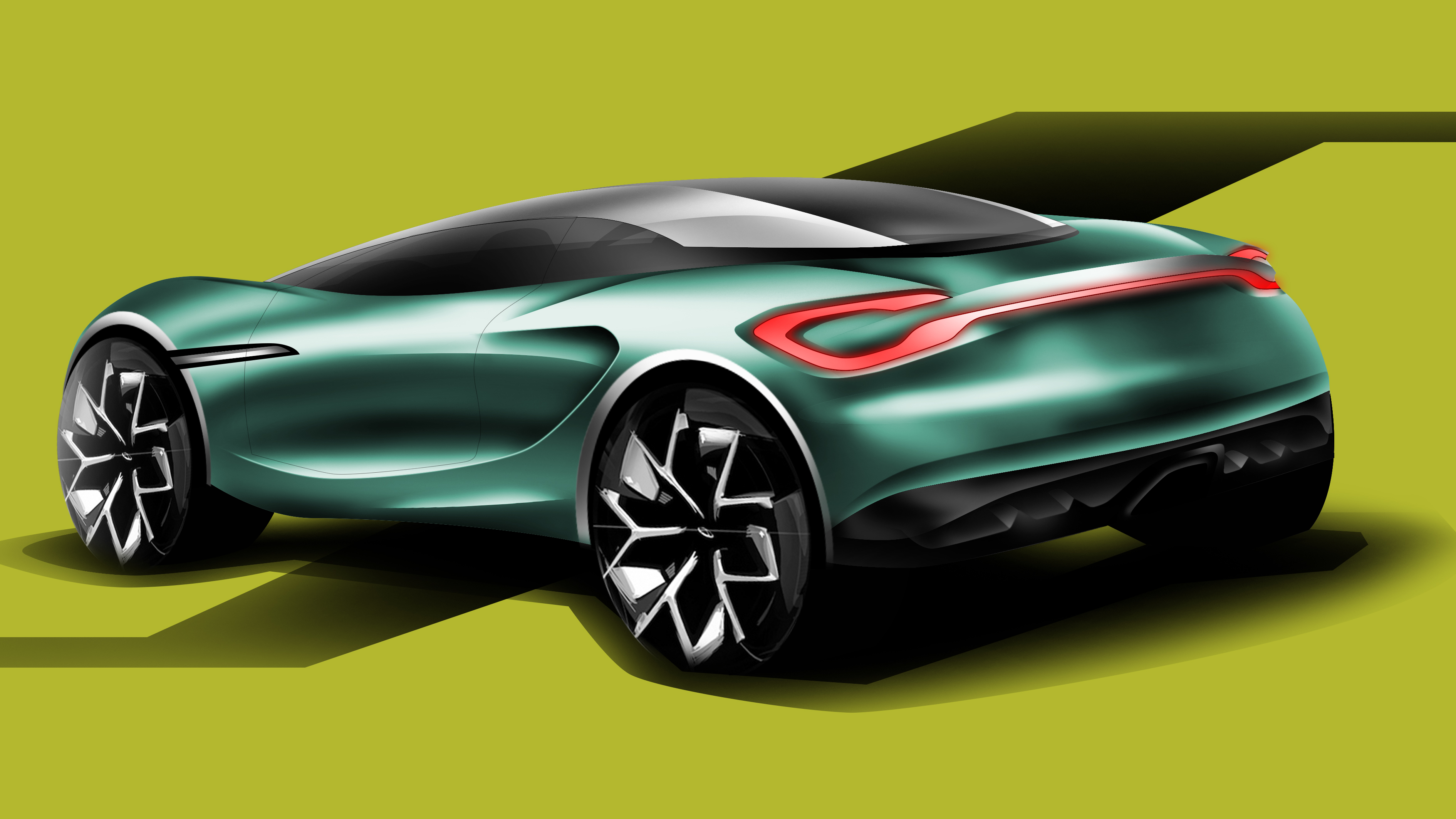 Car 2d rendering，