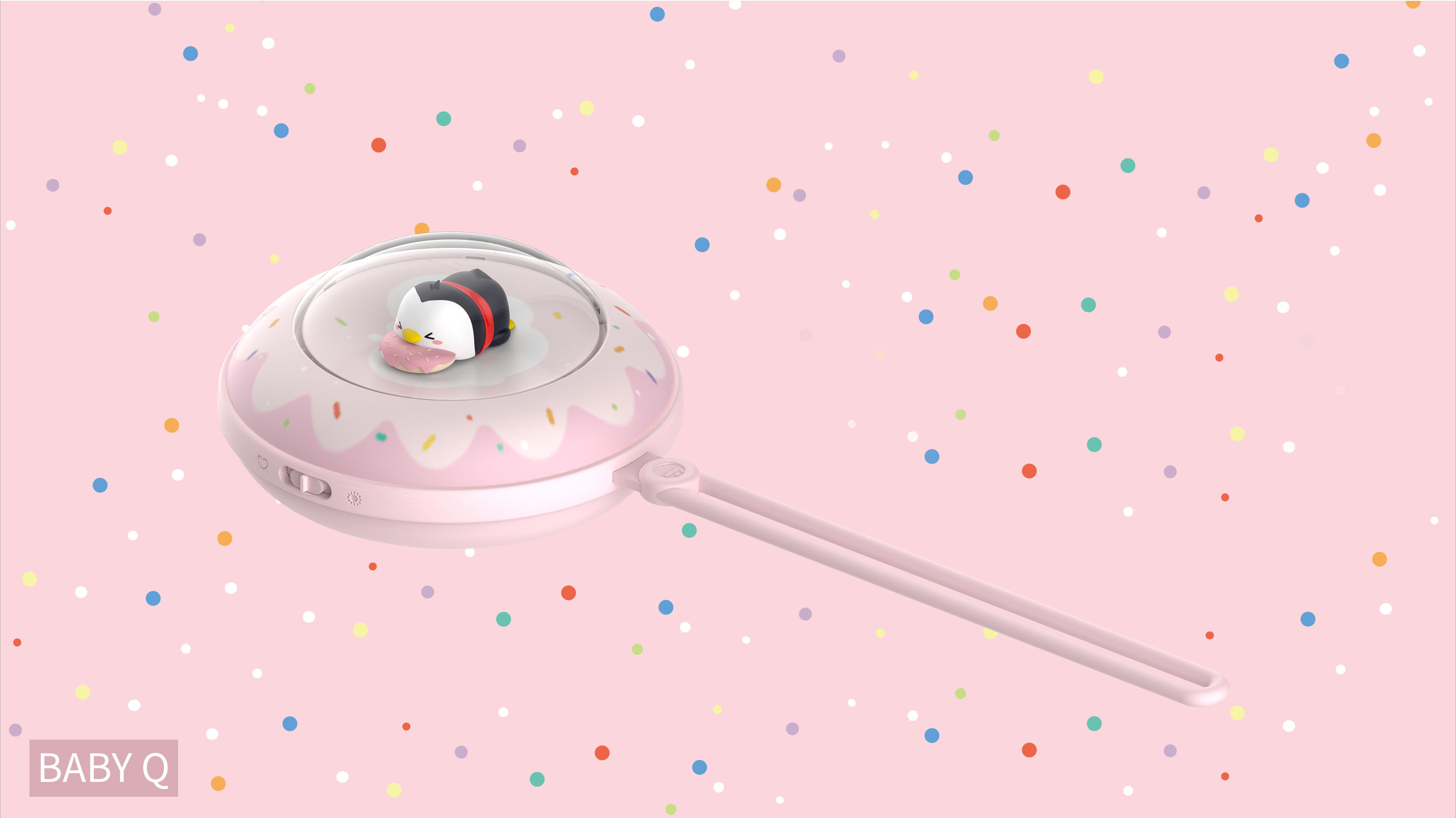 Sit on my UFO, you are mine!，