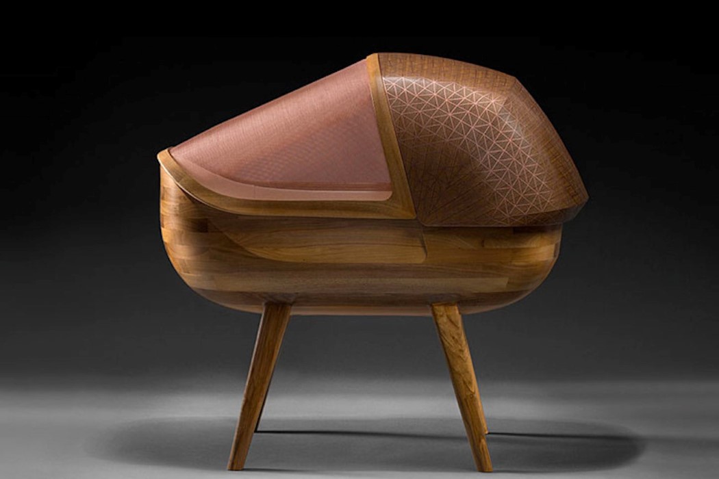 woodiness，Baby bed，cradle，