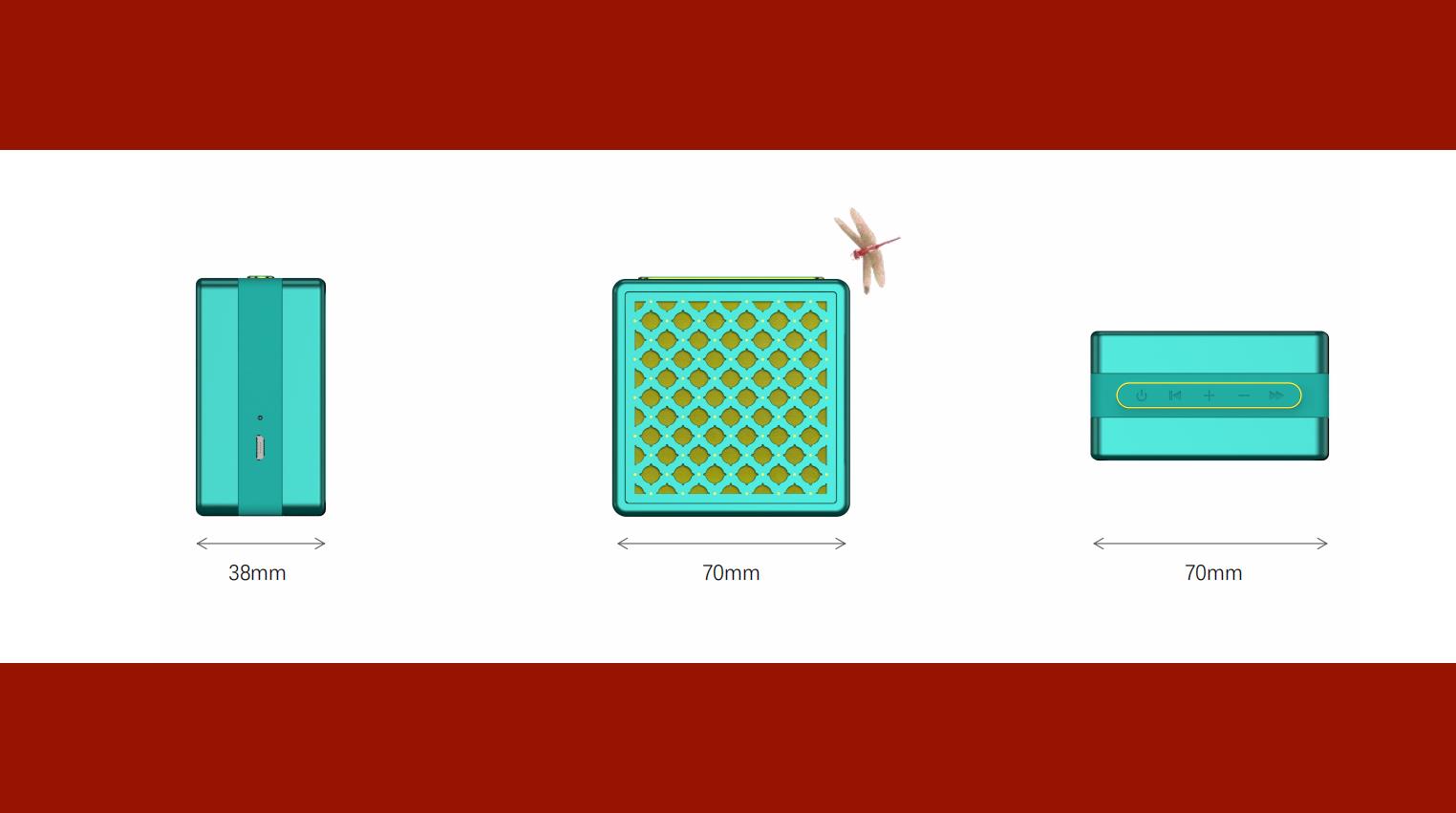 Cultural creation，Bluetooth Speaker ，MINISO，the Imperial Palace，Exhibition of final works，