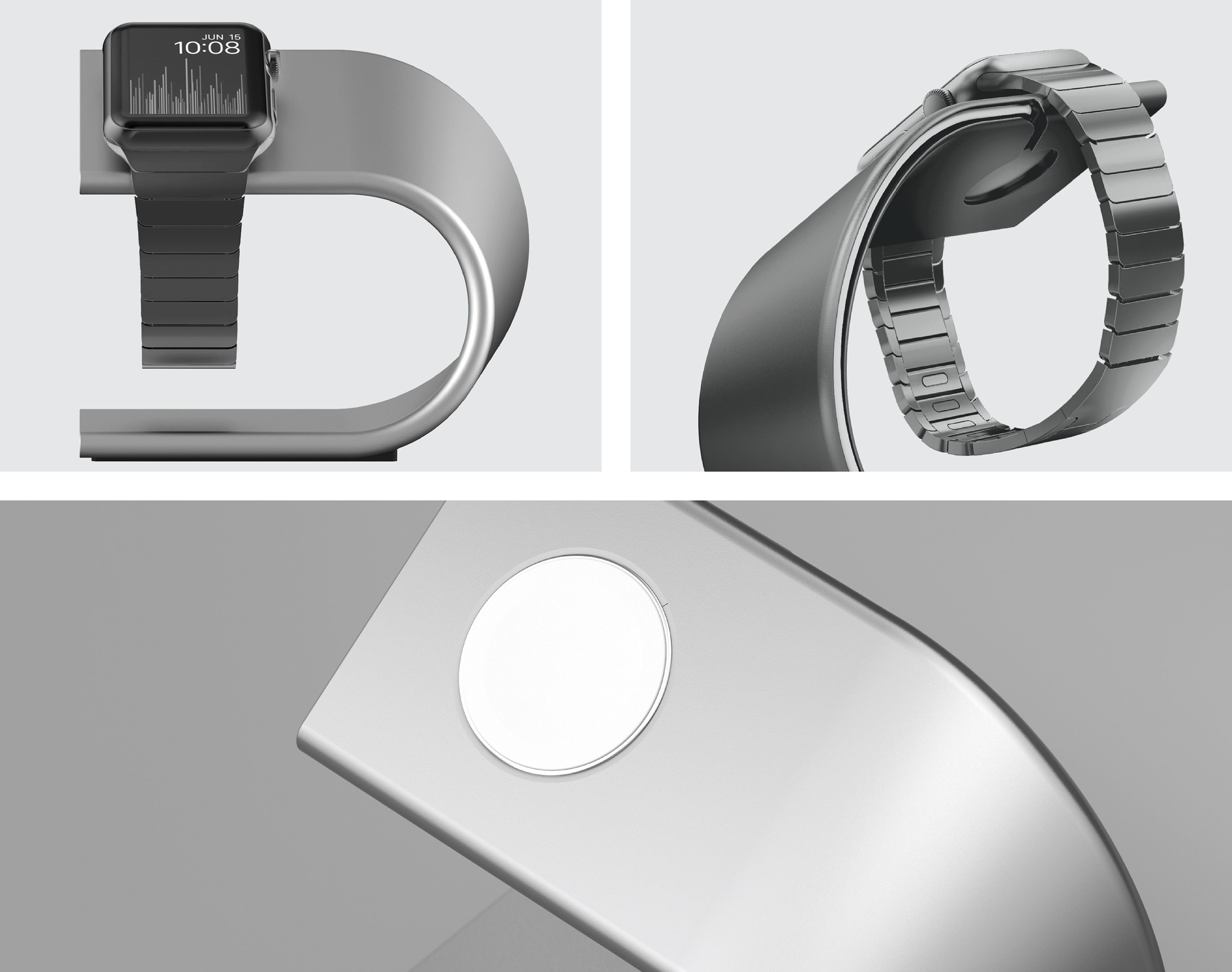 NOMAD Stand，Charging bracket，black，