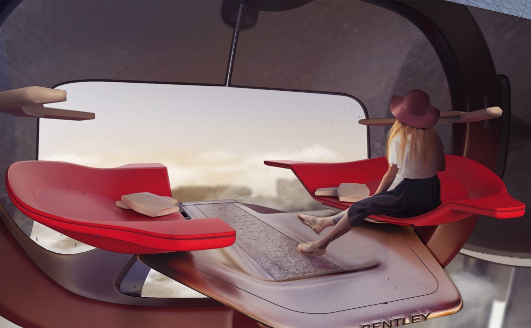 eVTOL，conceptual design，Balcony design，