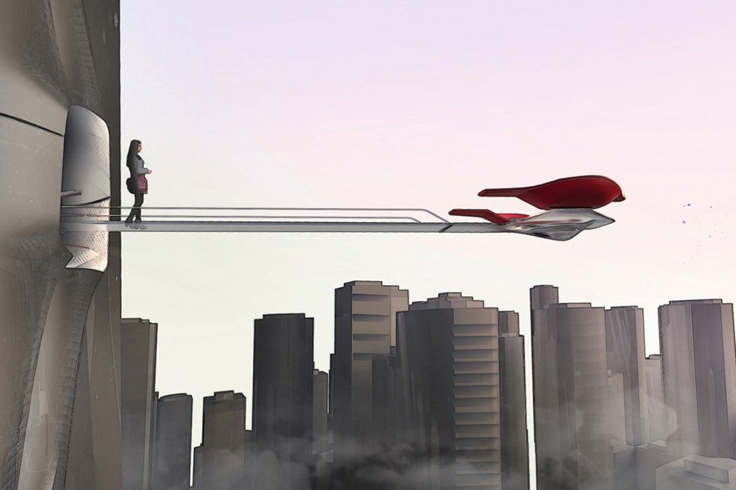 eVTOL，conceptual design，Balcony design，