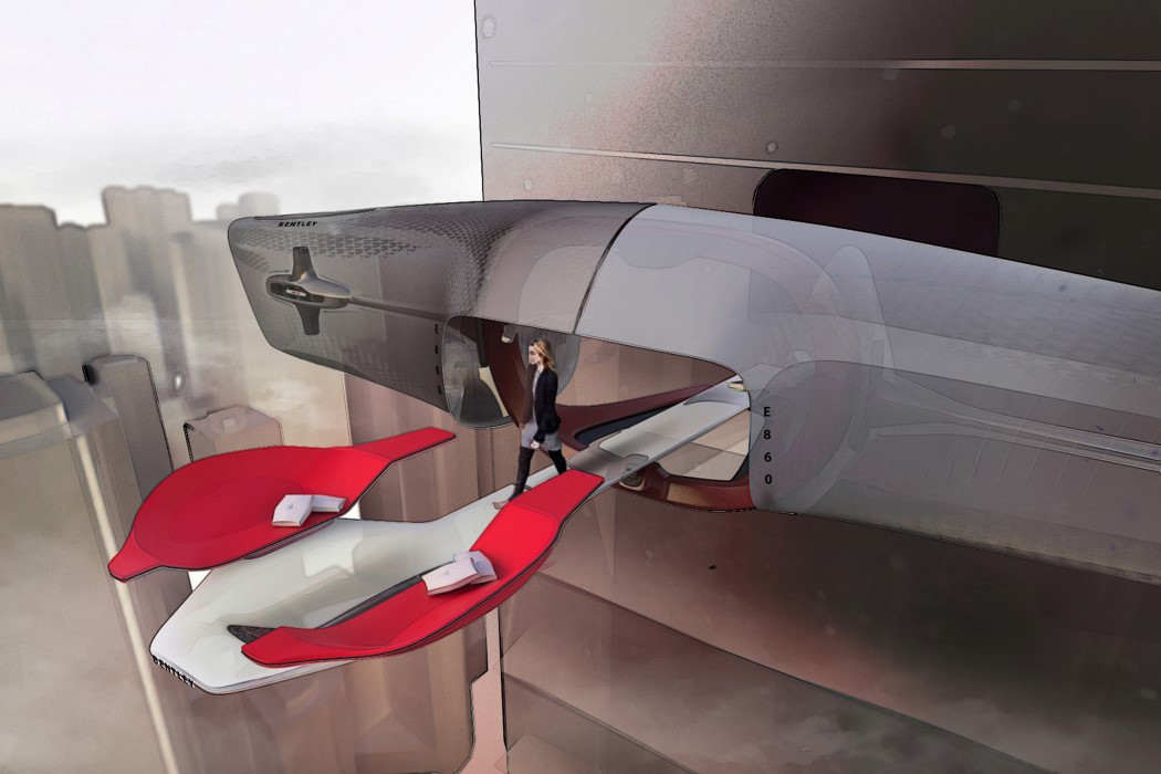 eVTOL，conceptual design，Balcony design，