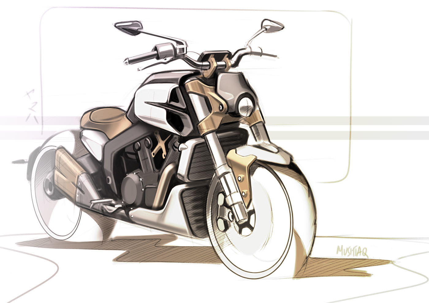 Hand drawn，locomotive，