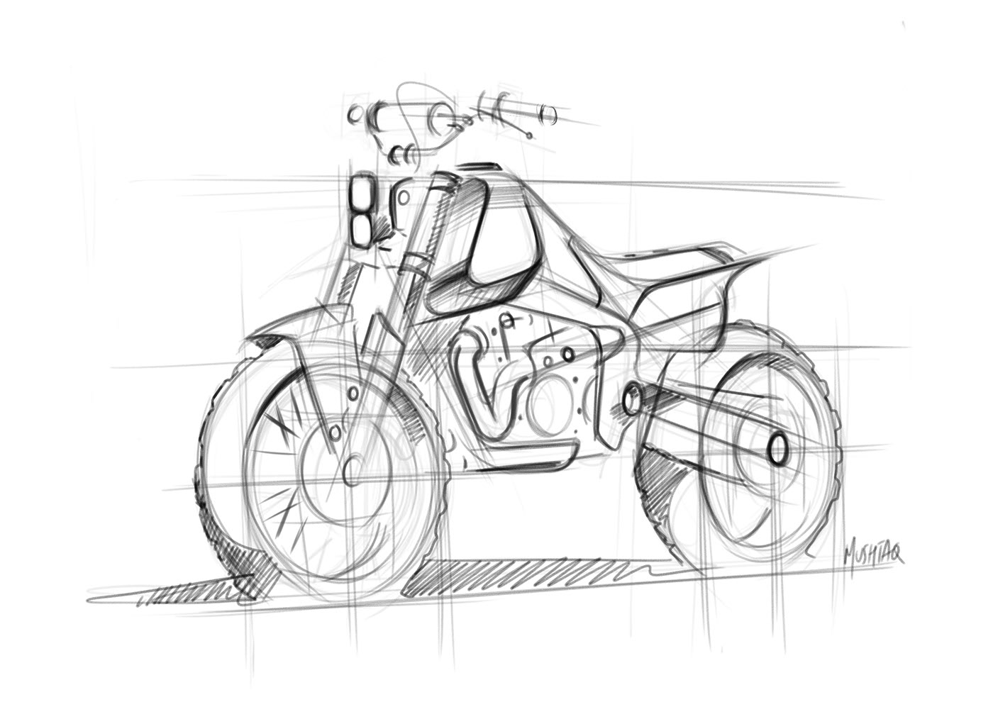 Hand drawn，locomotive，