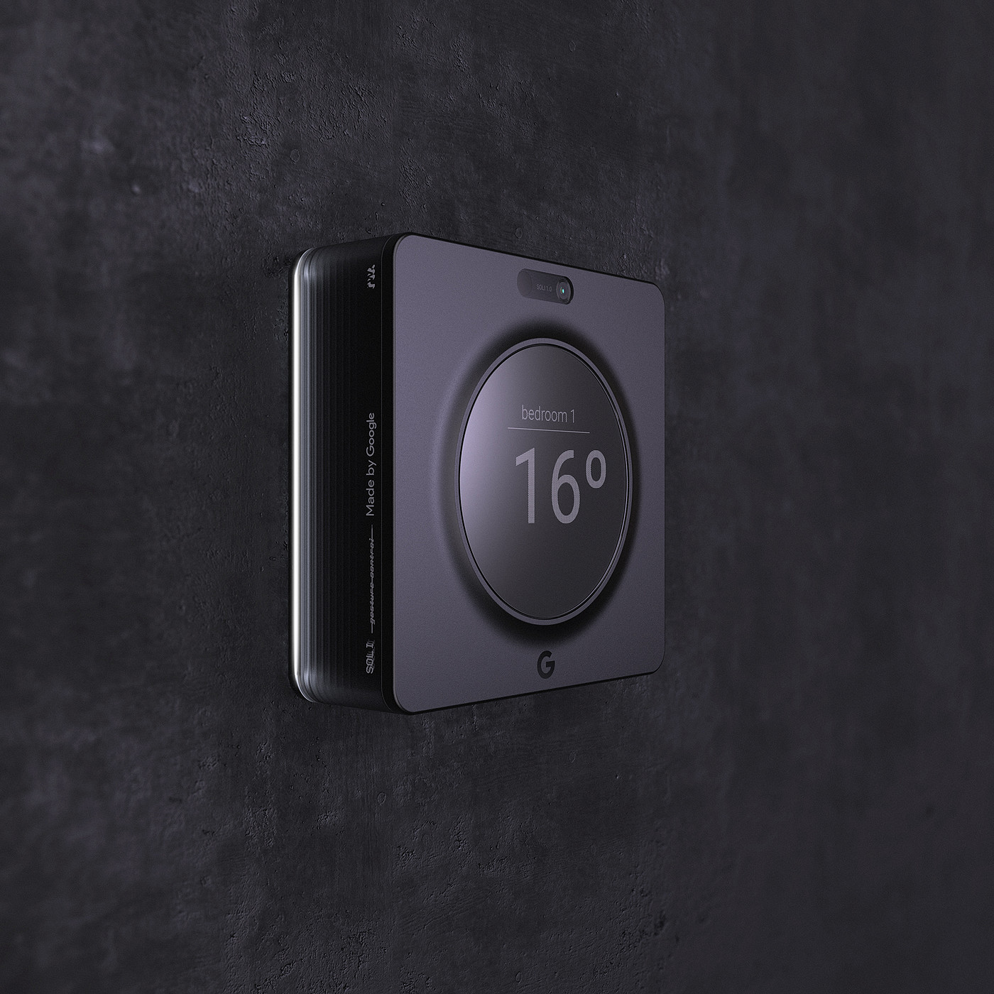 originality，Design，sensor，SOLI，Thermostat，