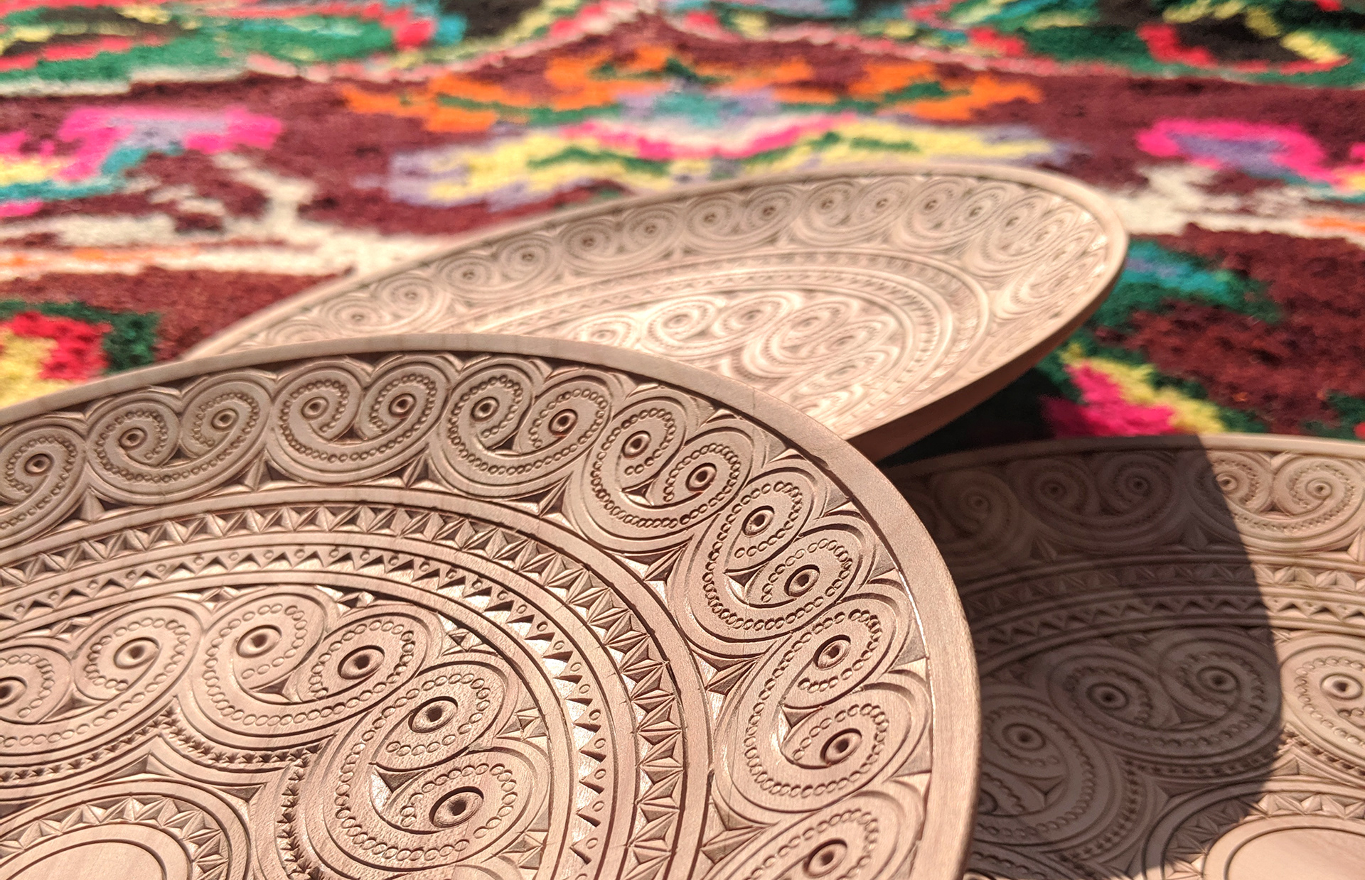 originality，Design，HCC7，a chandelier，carving，