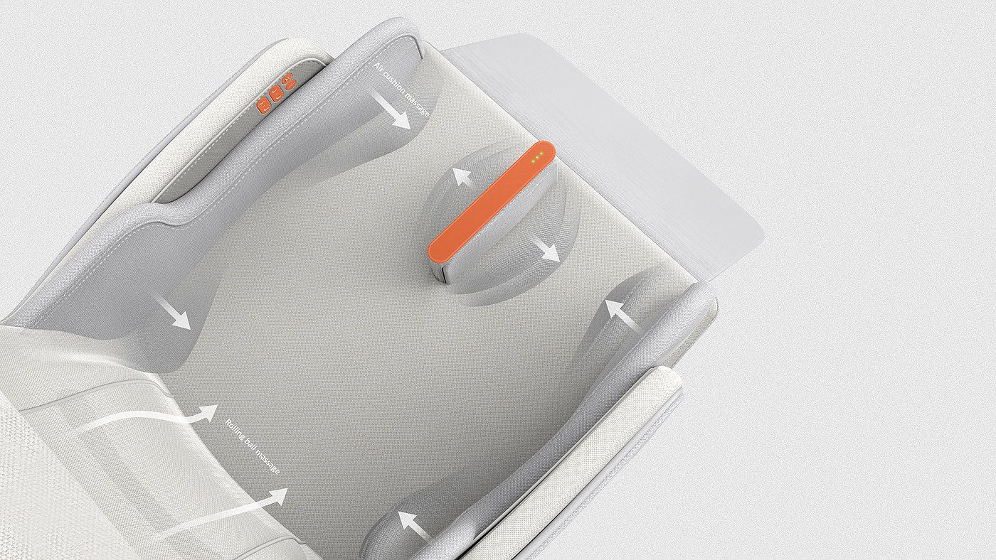 Mass_01，intelligence，Design，Massage chair，