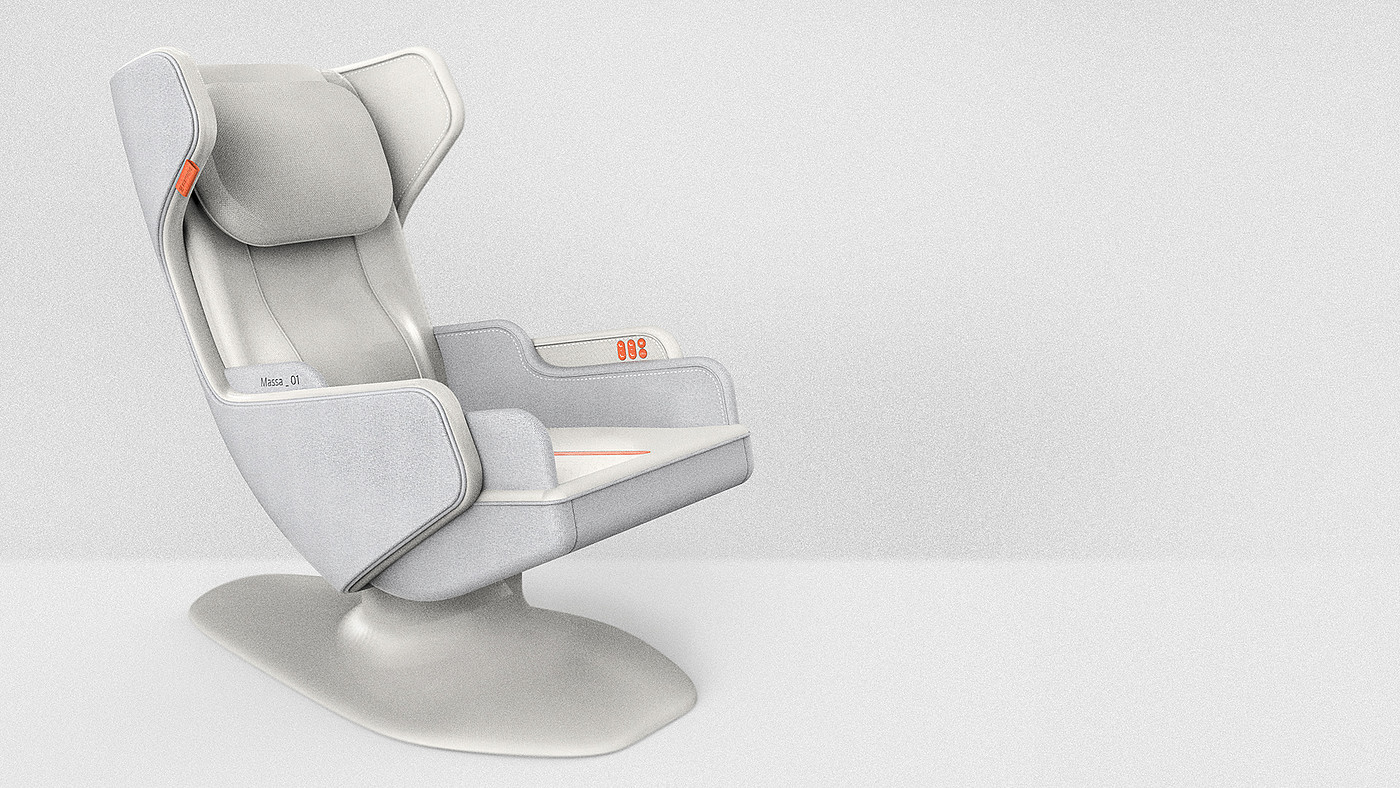 Mass_01，intelligence，Design，Massage chair，