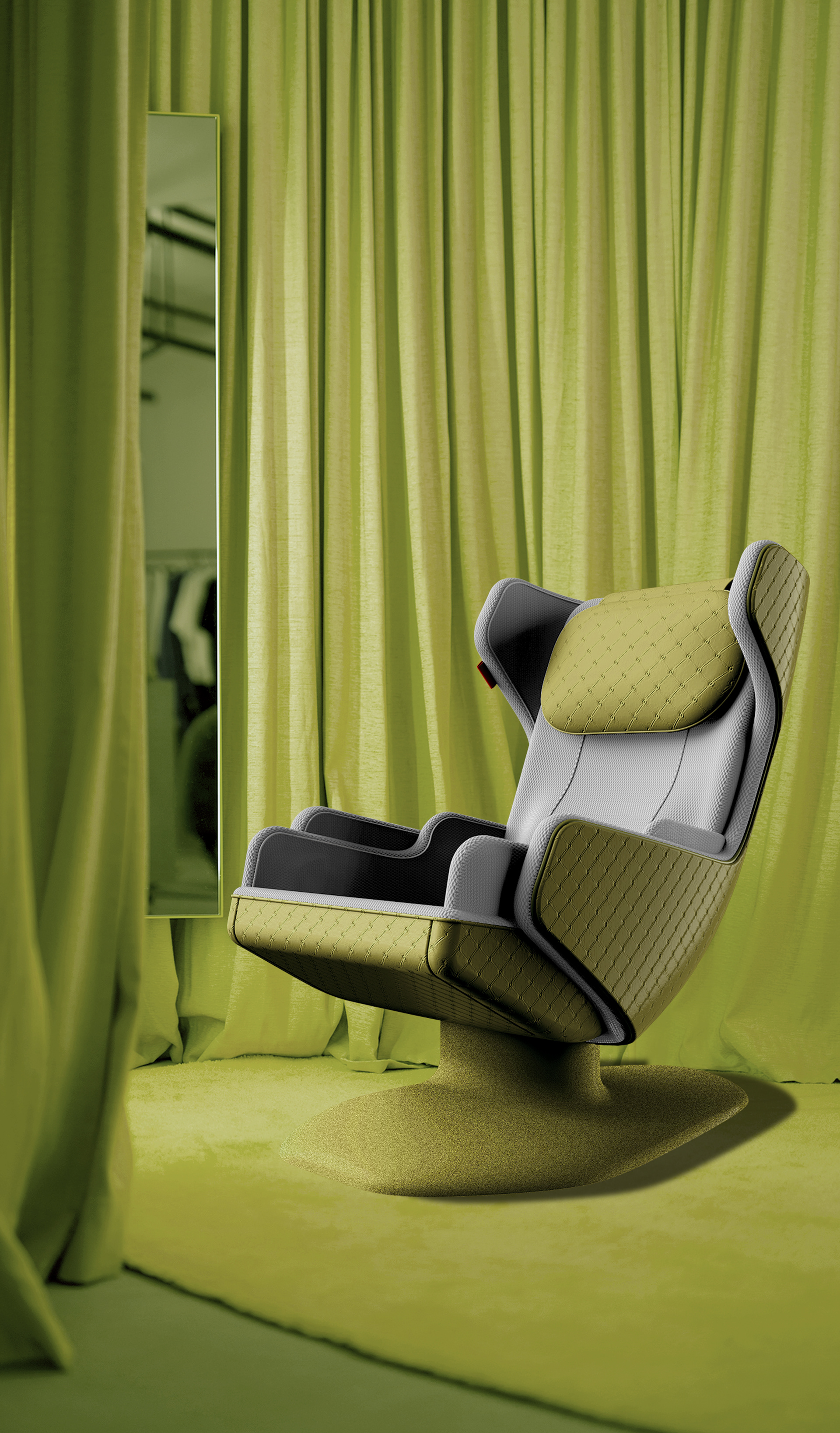 Mass_01，intelligence，Design，Massage chair，