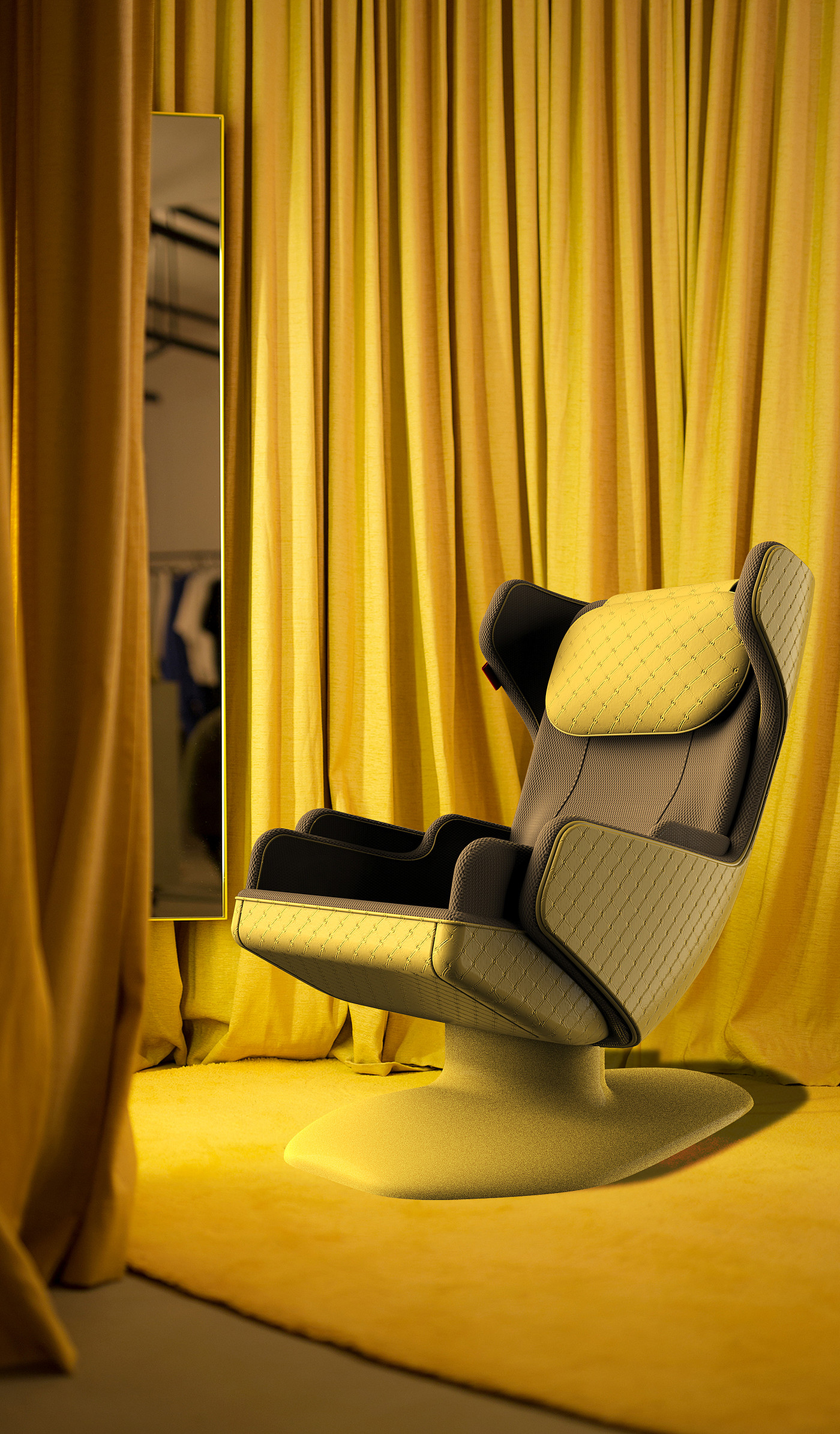 Mass_01，intelligence，Design，Massage chair，