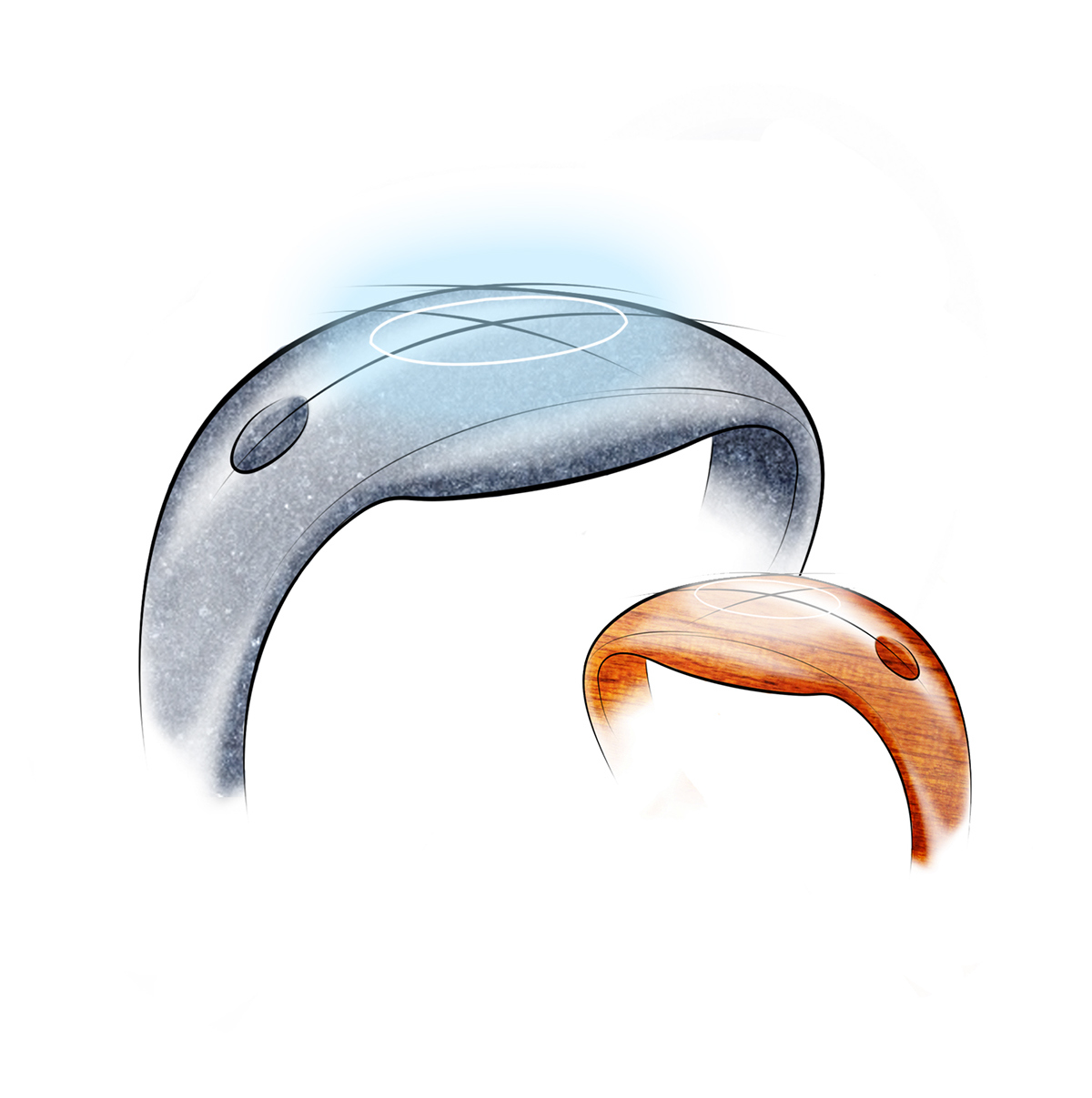 Bracelet，wearable devices ，Intelligent hardware，Breathing pattern，