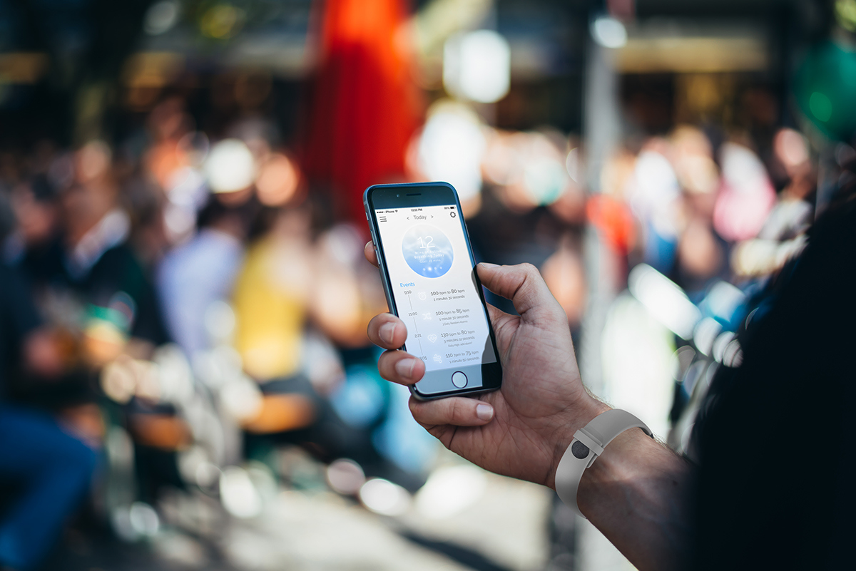 Bracelet，wearable devices ，Intelligent hardware，Breathing pattern，