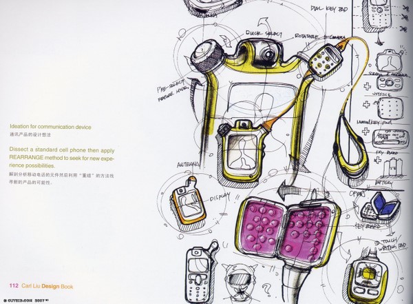 Hand drawn，book，Colored lead，marker pen，