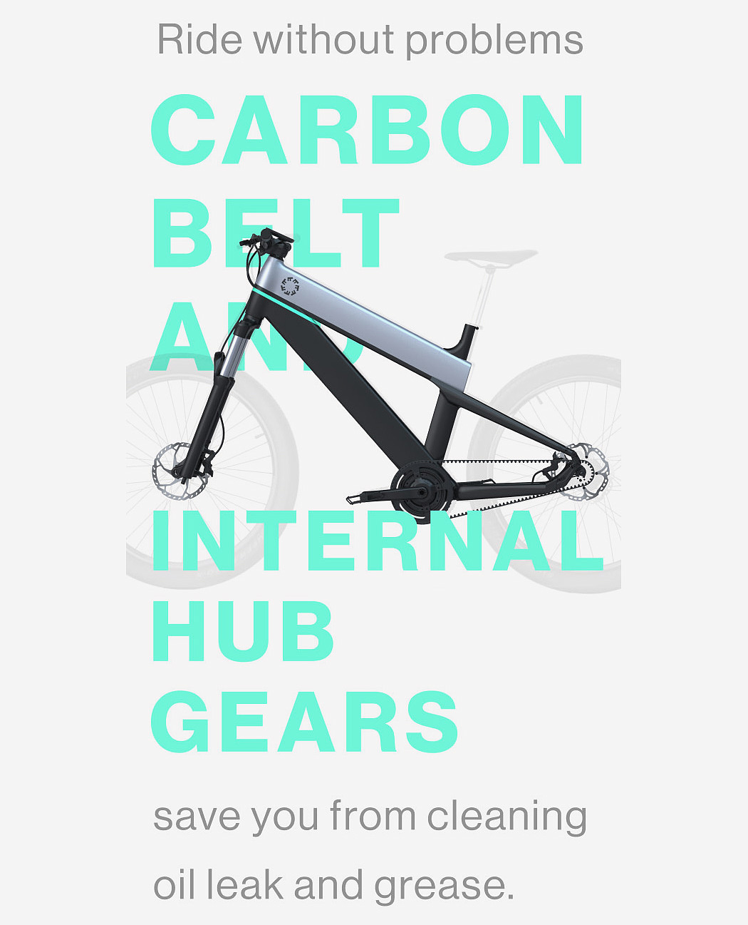 Fuel oil electric bicycle，