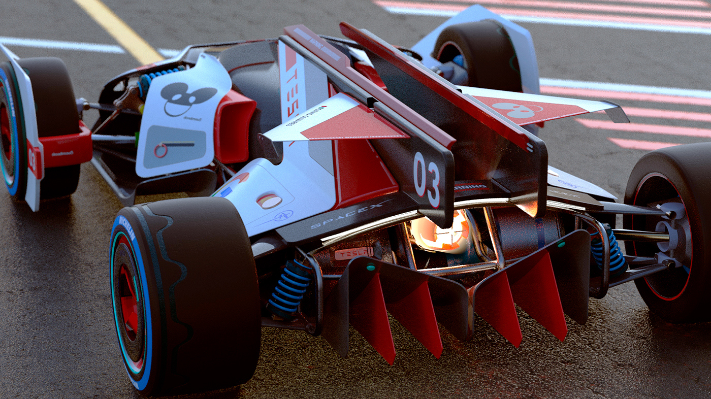 Tesla，racing，Sports car，