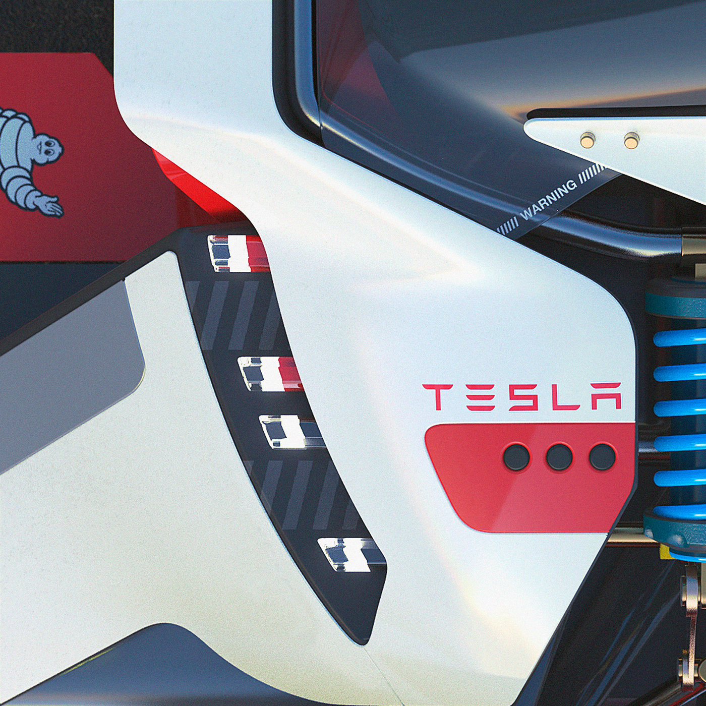 Tesla，racing，Sports car，