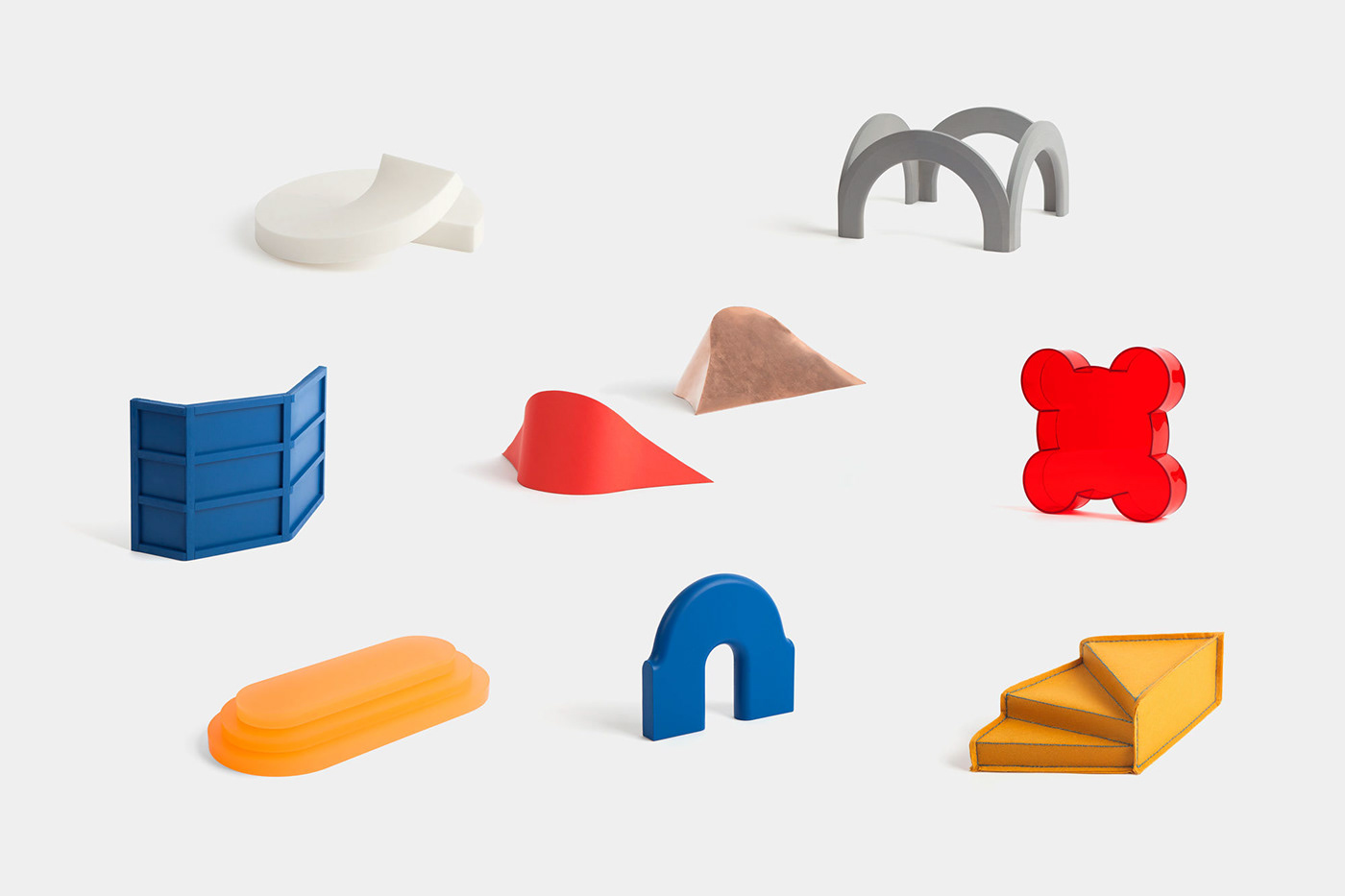 Station Geometry，Sculpture design，Model，