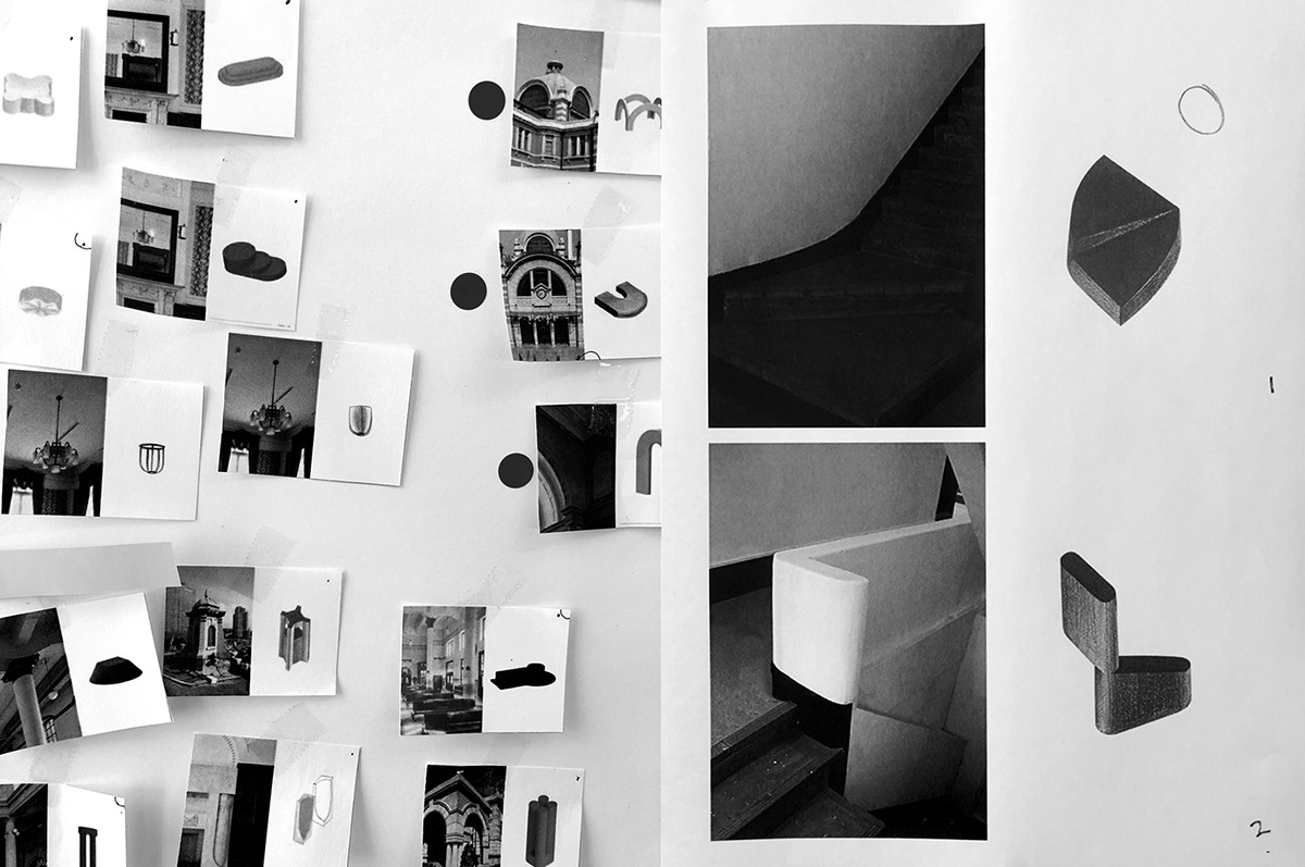 Station Geometry，Sculpture design，Model，