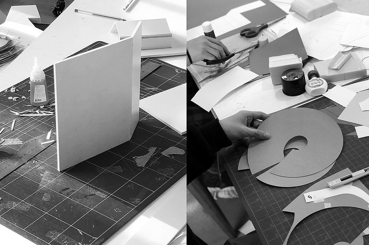 Station Geometry，Sculpture design，Model，