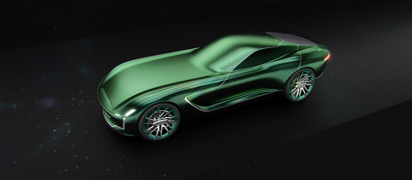 green，Automobile design，CX-E Jaguar，