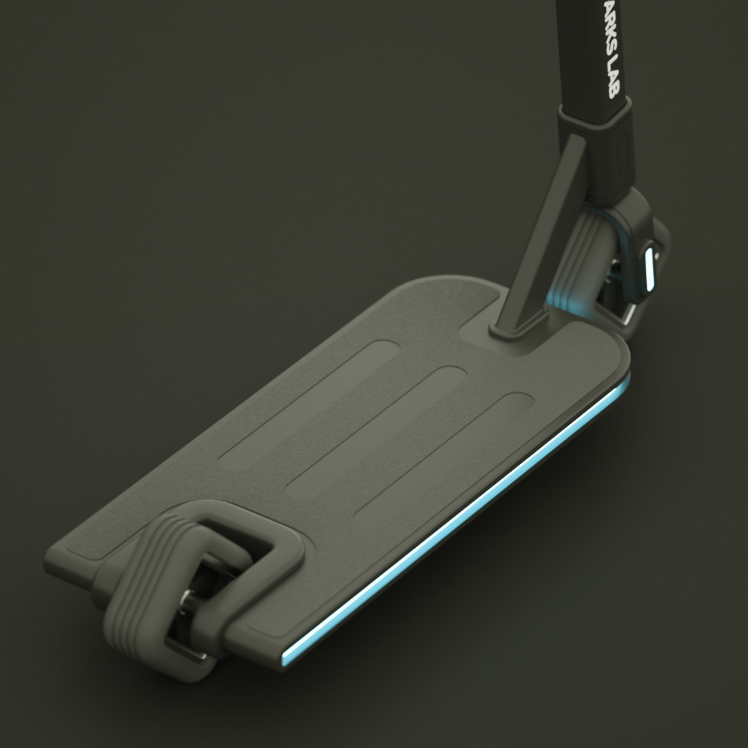 KIMPARKS LAB，Scooter，black，