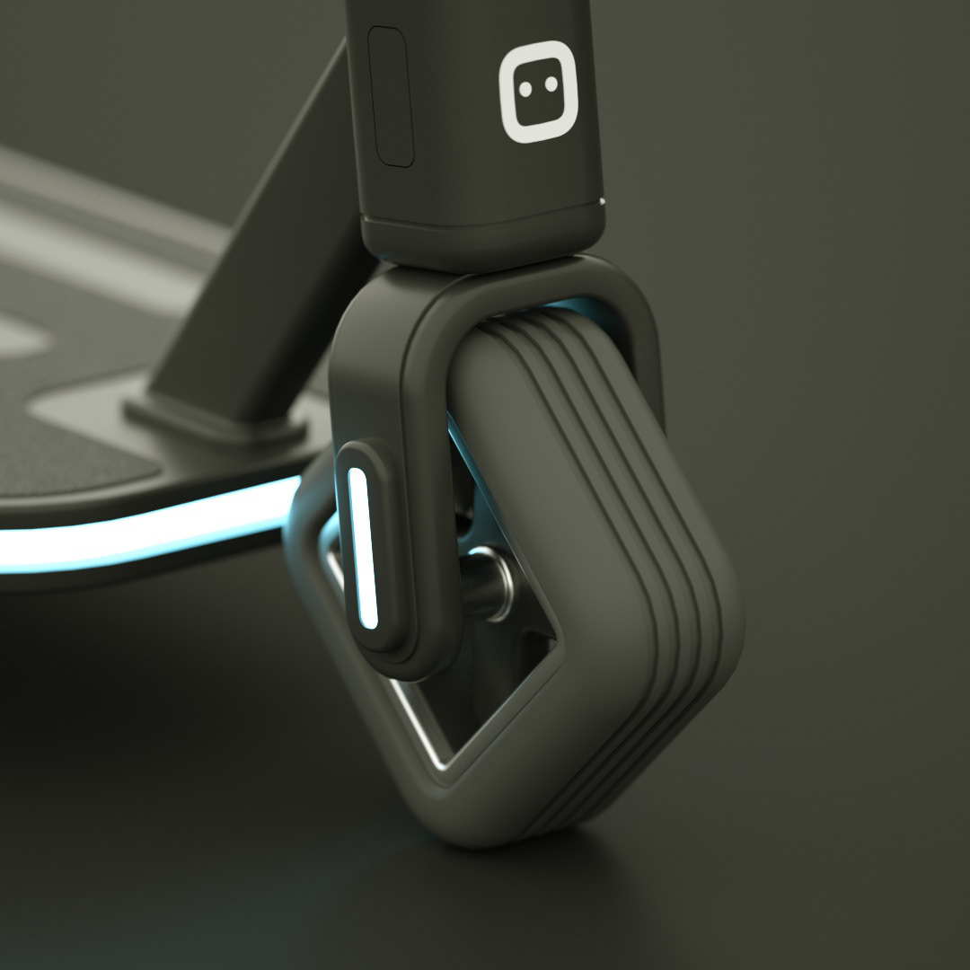 KIMPARKS LAB，Scooter，black，