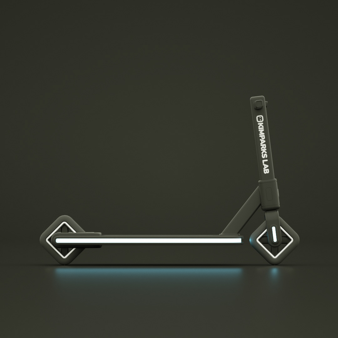 KIMPARKS LAB，Scooter，black，