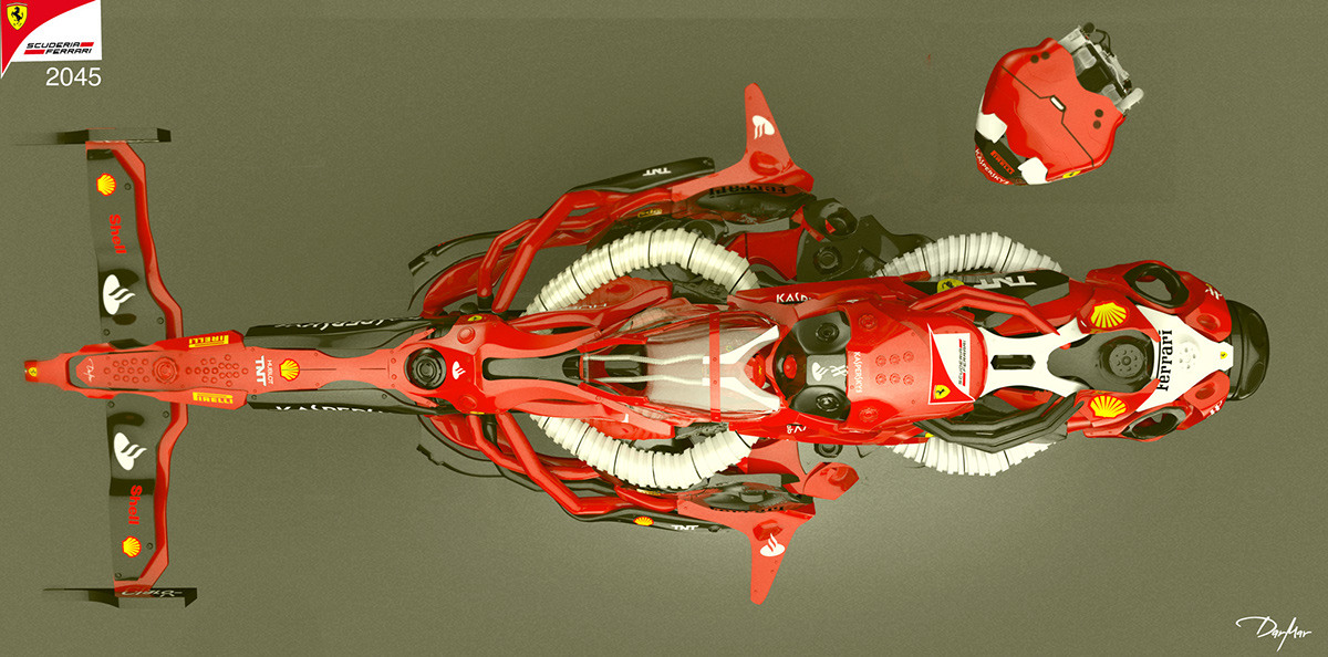 Automatic design，Ferrari，conceptual design，innovate，industrial design，