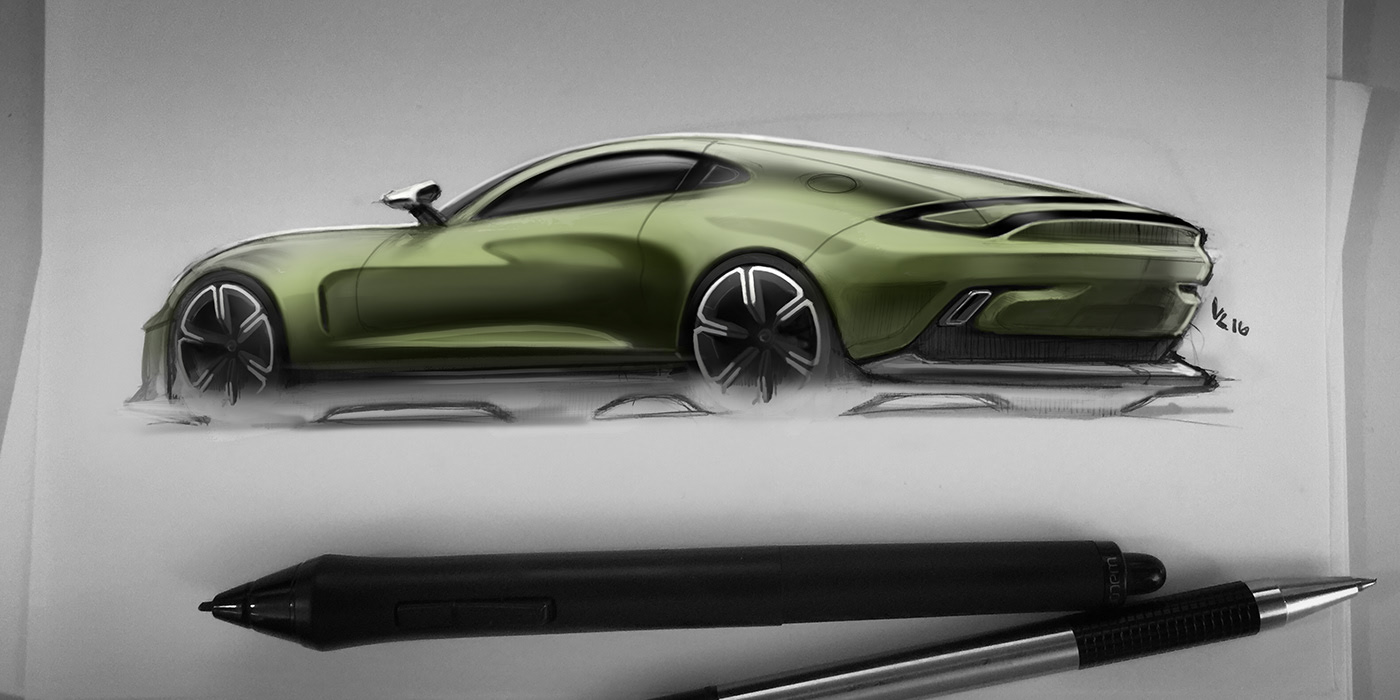 Hand drawn，vehicle，