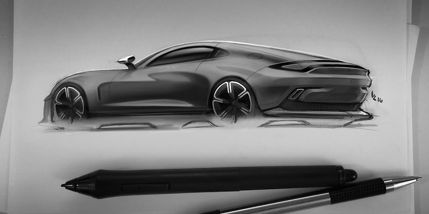 Hand drawn，vehicle，
