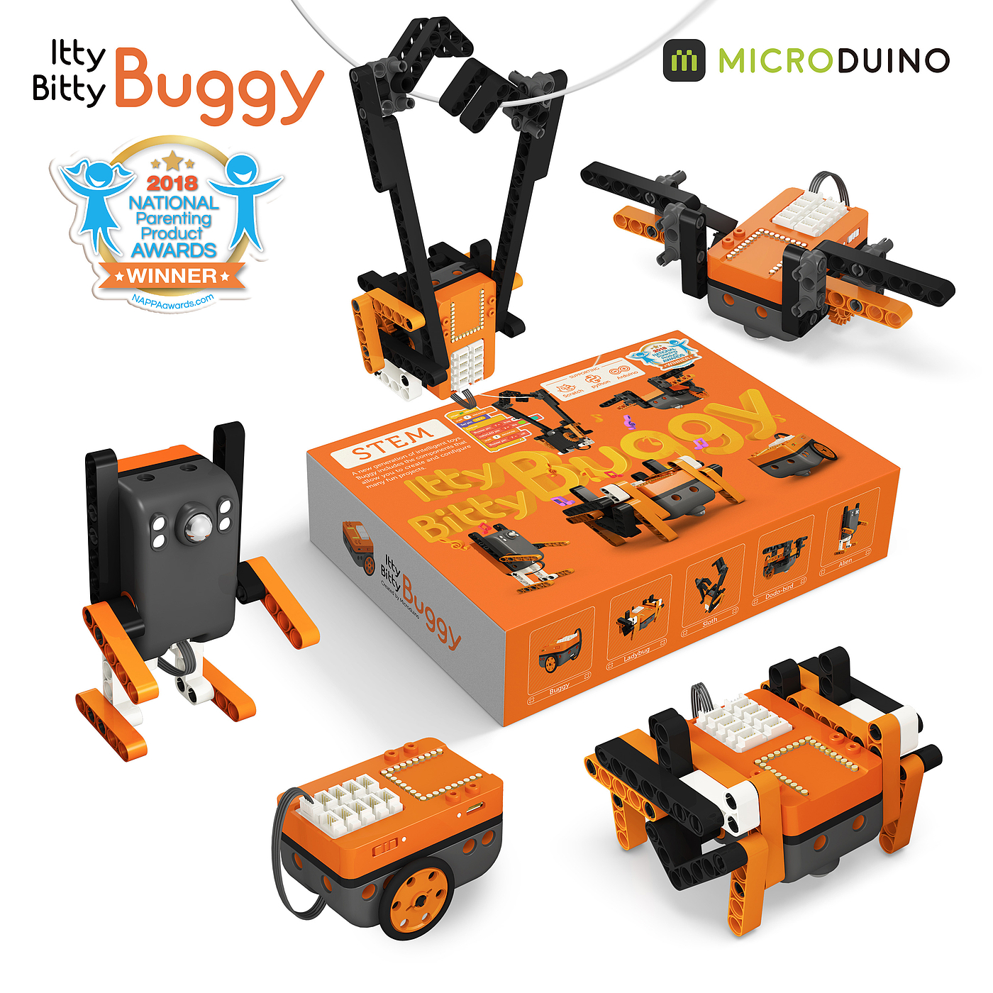 2019红点产品设计大奖，玩具，Itty Bitty Buggy，reddot，