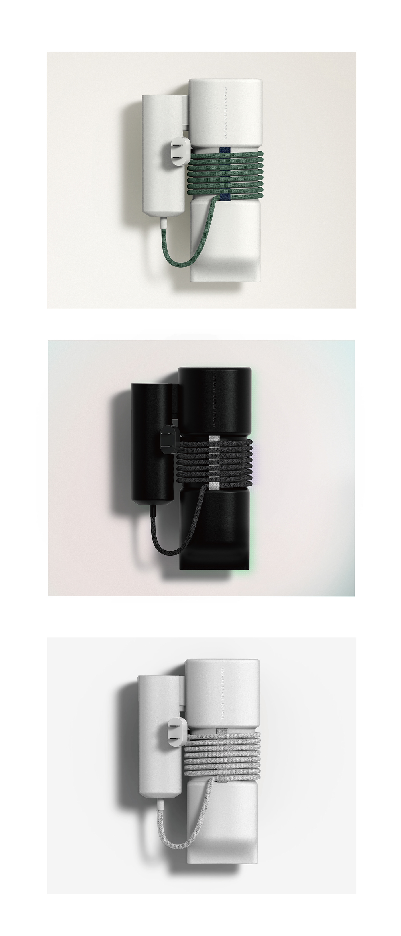 Minimalist，hair drier，SQUARE CIRCLE，