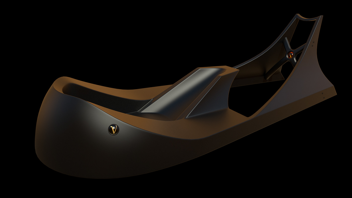 3D rendering，Pistol design，Sci-Fi Pistol，