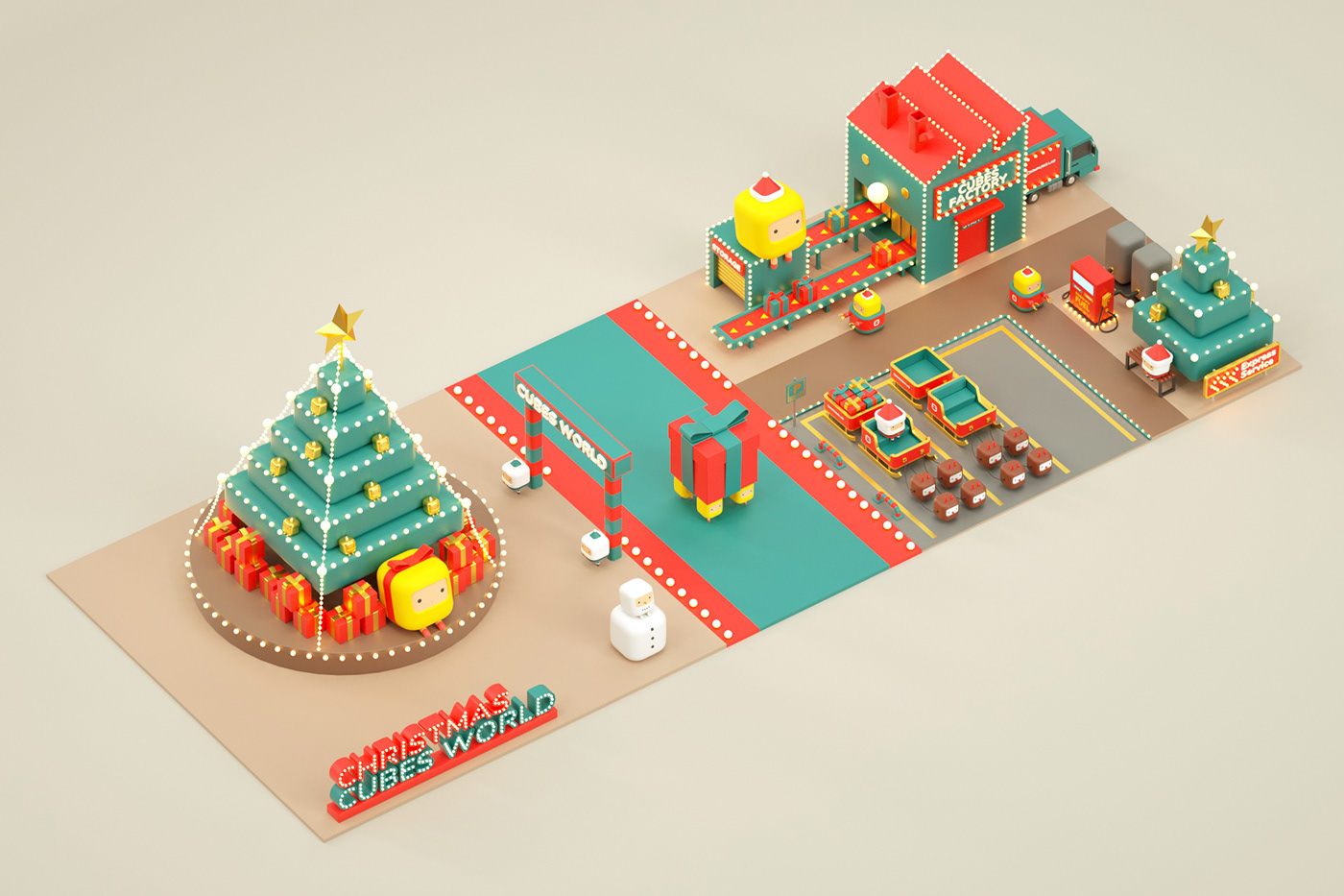 Exhibition hall design，Cartoon design，KIMPARKS LAB，