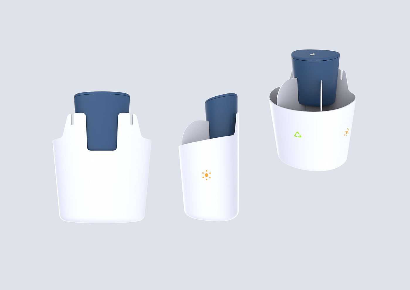trash can，