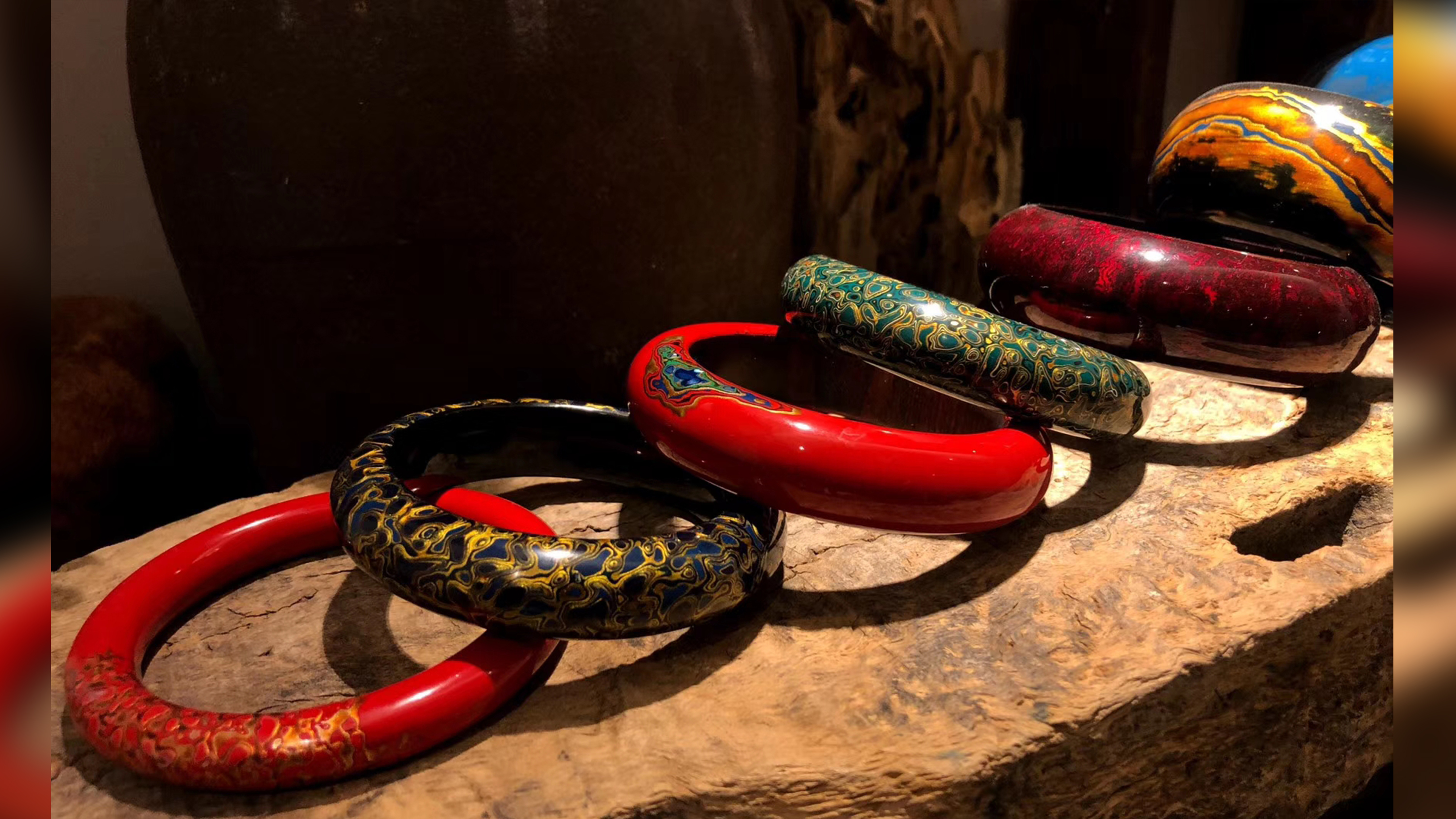 jewelry，Lacquer ware，paint，ceramics，