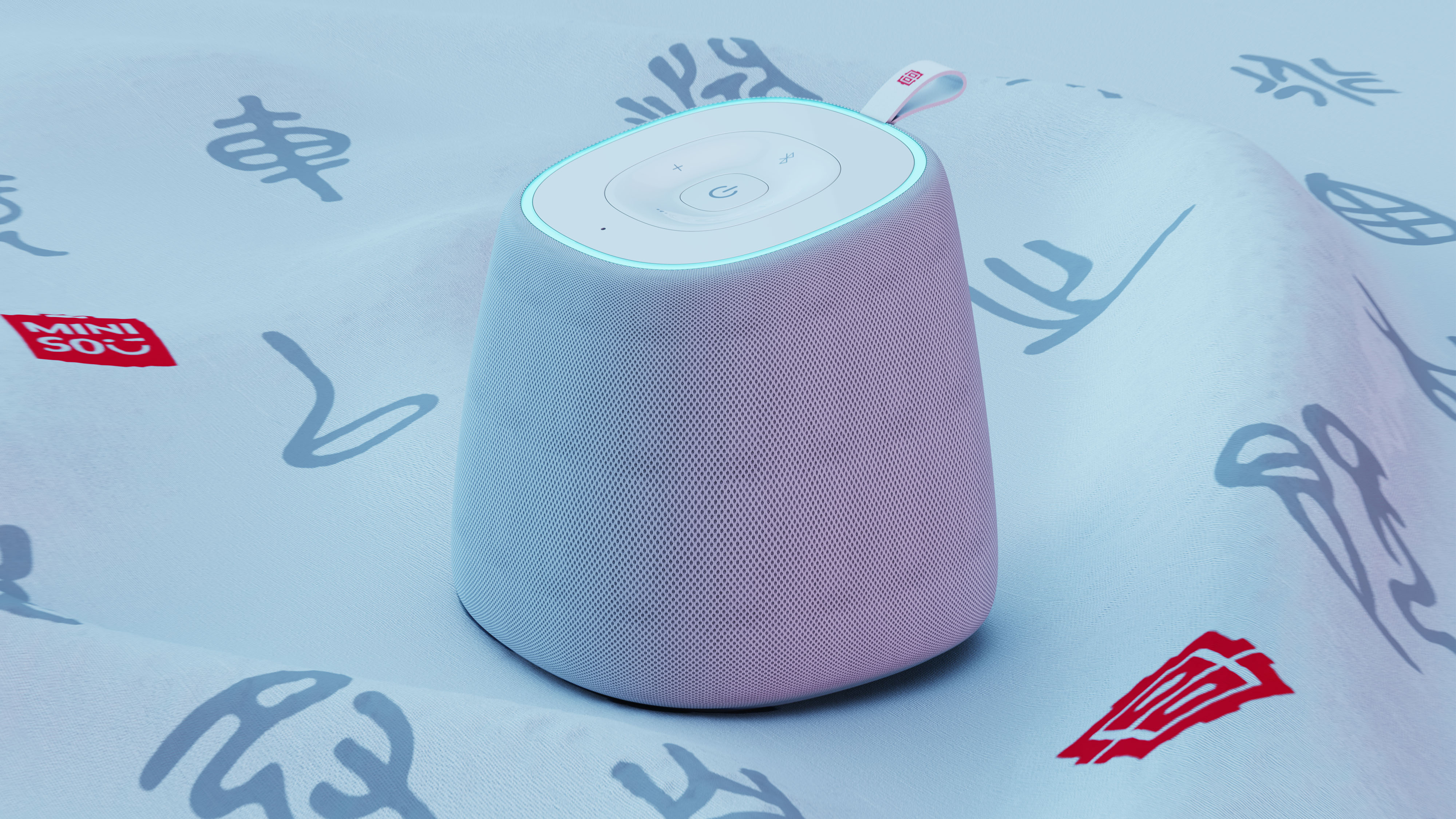 AI intelligent speaker，MINISO × Imperial palace culture，Famous creation Festival，Forbidden City stone drum，