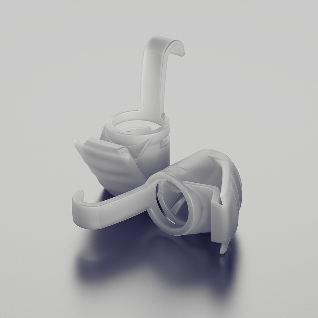 medical care，nose，Nasal booster，3d，