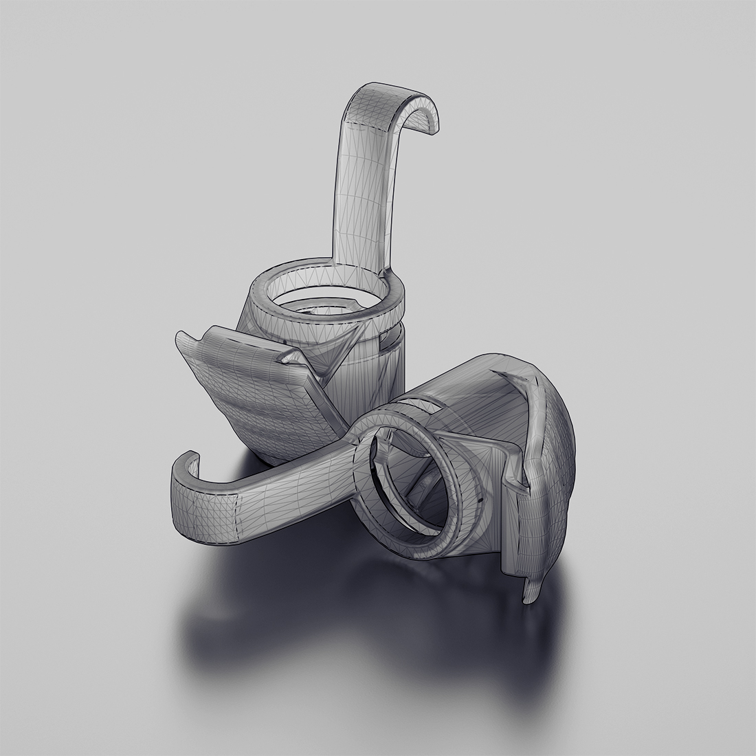 medical care，nose，Nasal booster，3d，