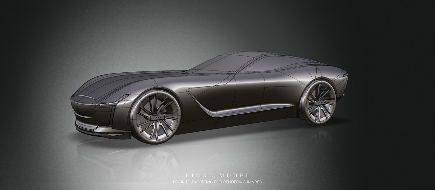automobile，modeling，Render，Concept Car，