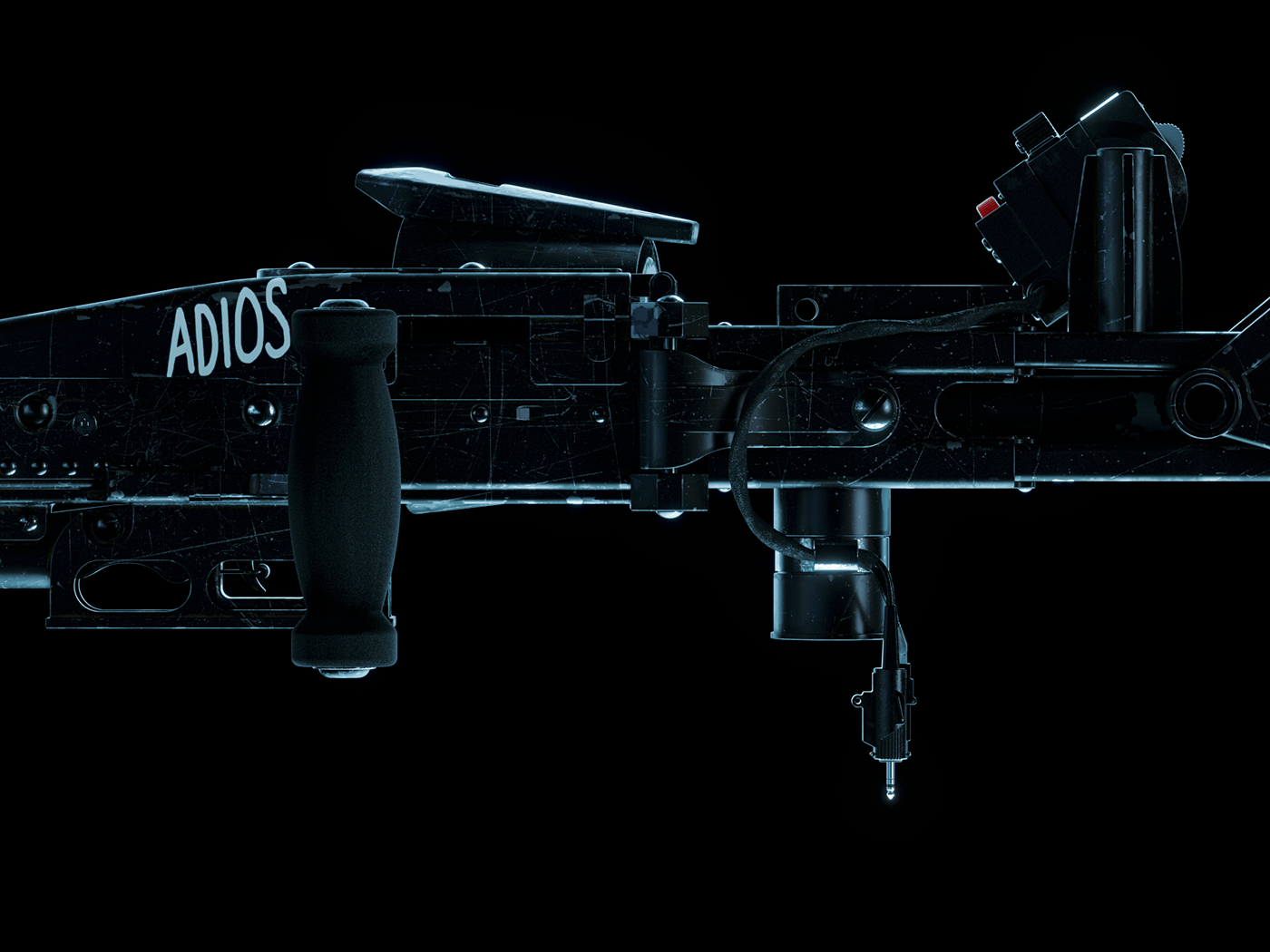 Alien M56 smart gun，arms，firearms，