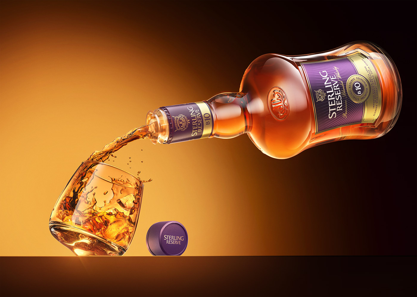 cgi，Product publicity，Saatchi&Saatchi，Whisky，