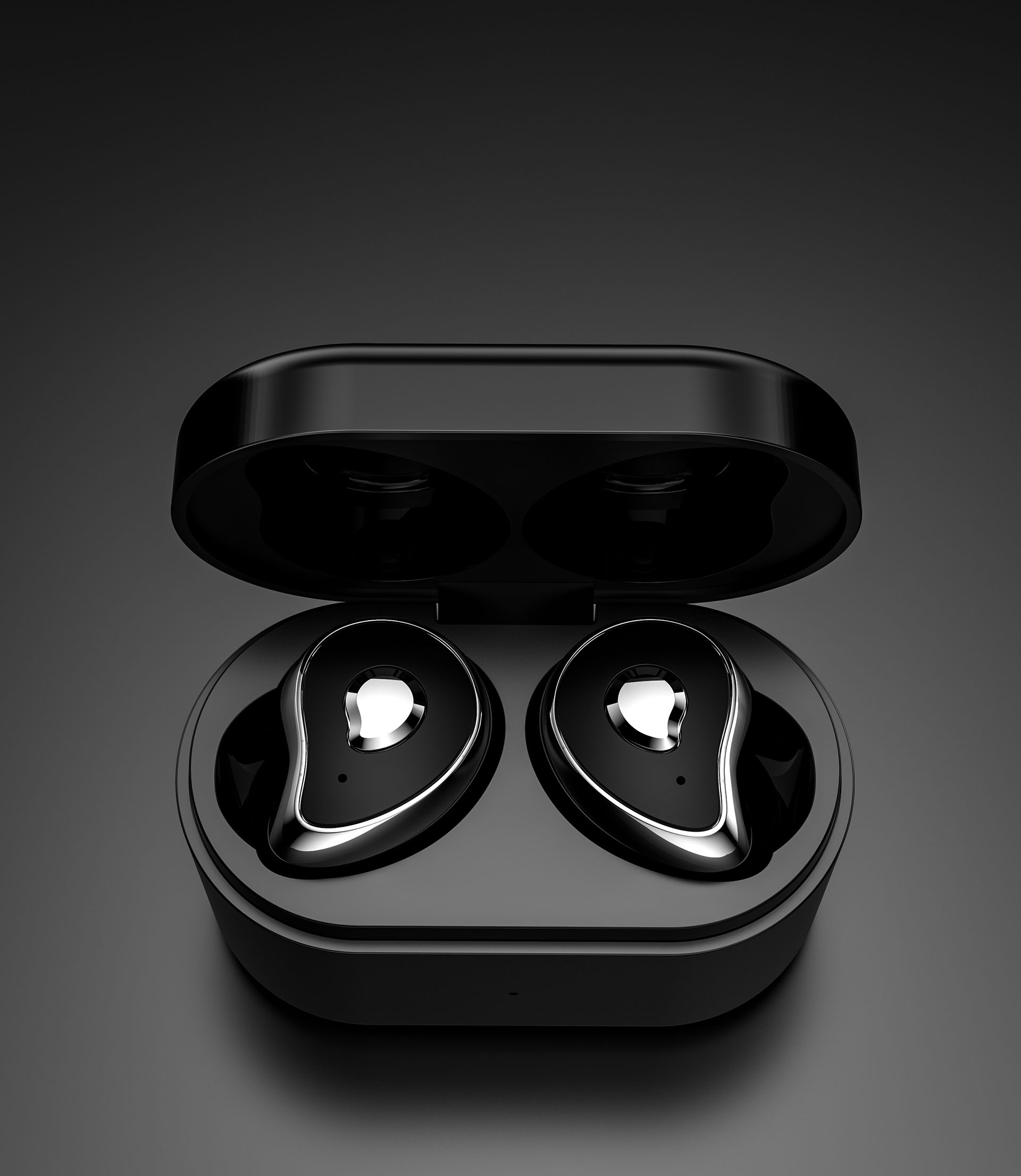 design sketch，keyshot，headset，Rendering，Bluetooth headset，