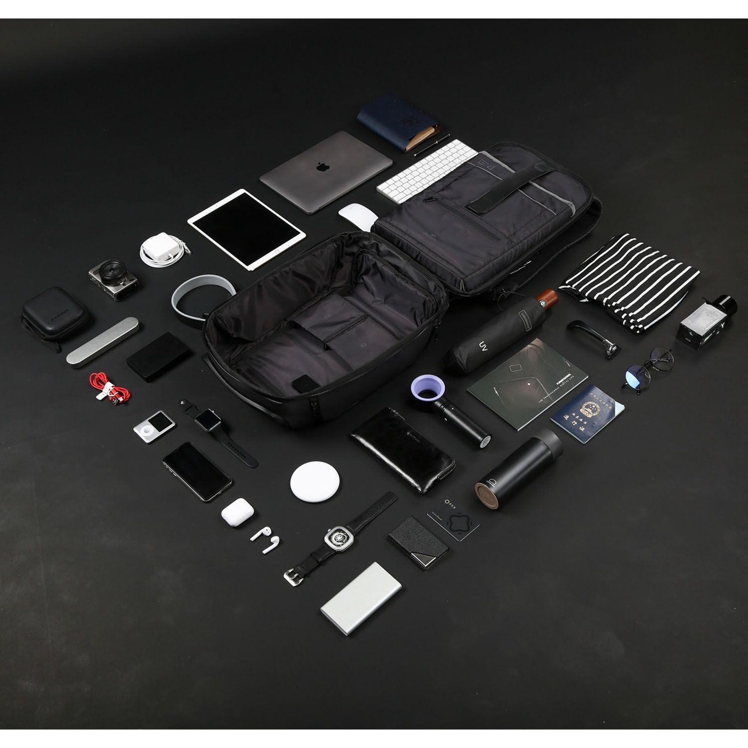 charge，Solar cell，Kinson，waterproof，Beam Backpack，knapsack，reddot，2019 red dot product design award，