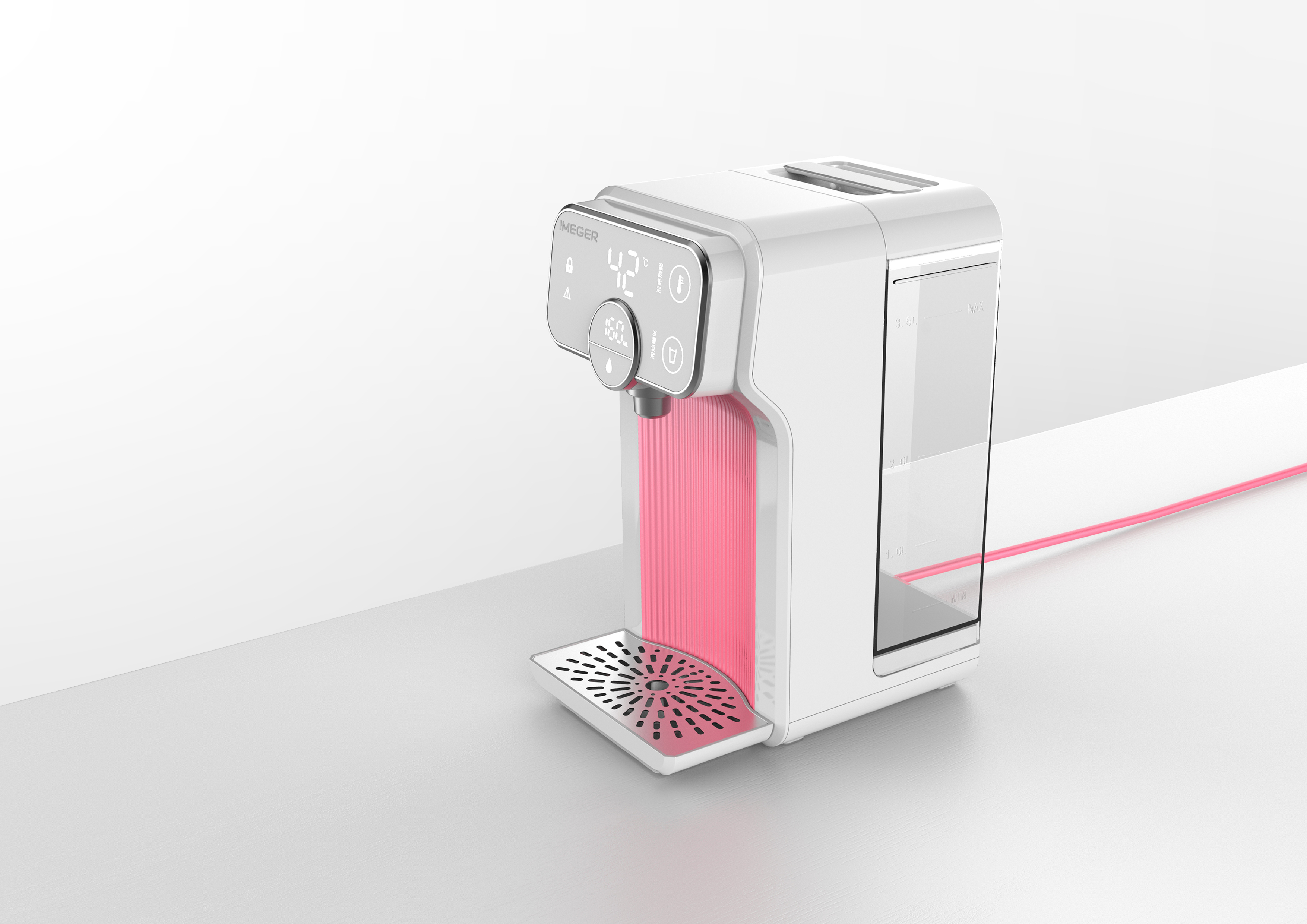 Make milk, tea and water. One machine can be used for multiple purposes. Product usage week，