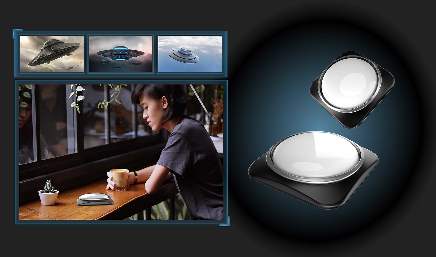 alarm clock，ufo，