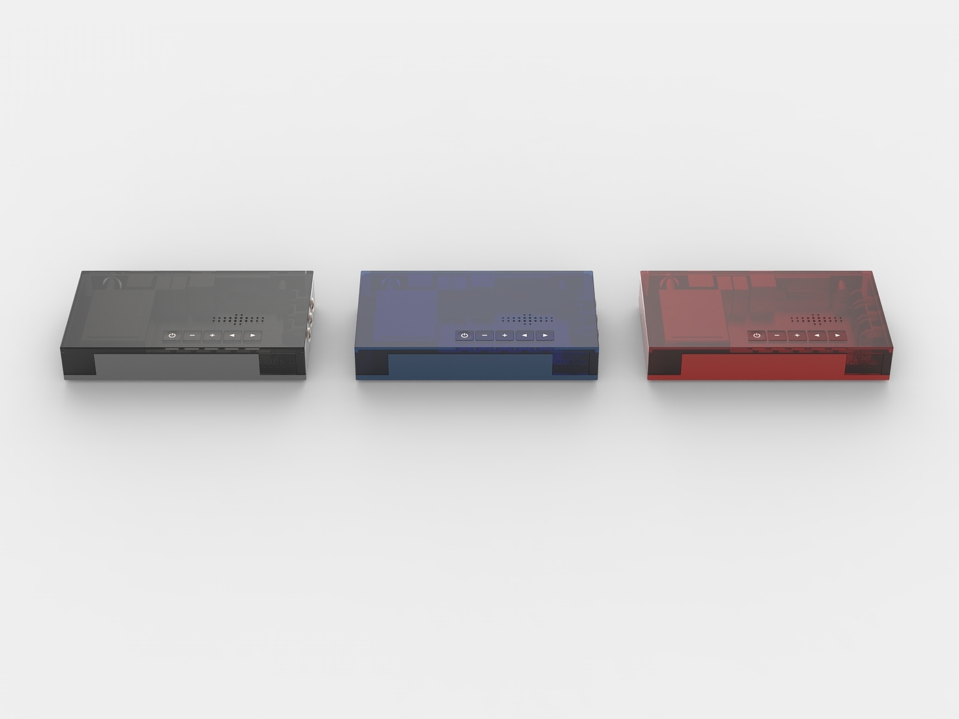 Box，concise，translucent，industrial design，recreational machines，