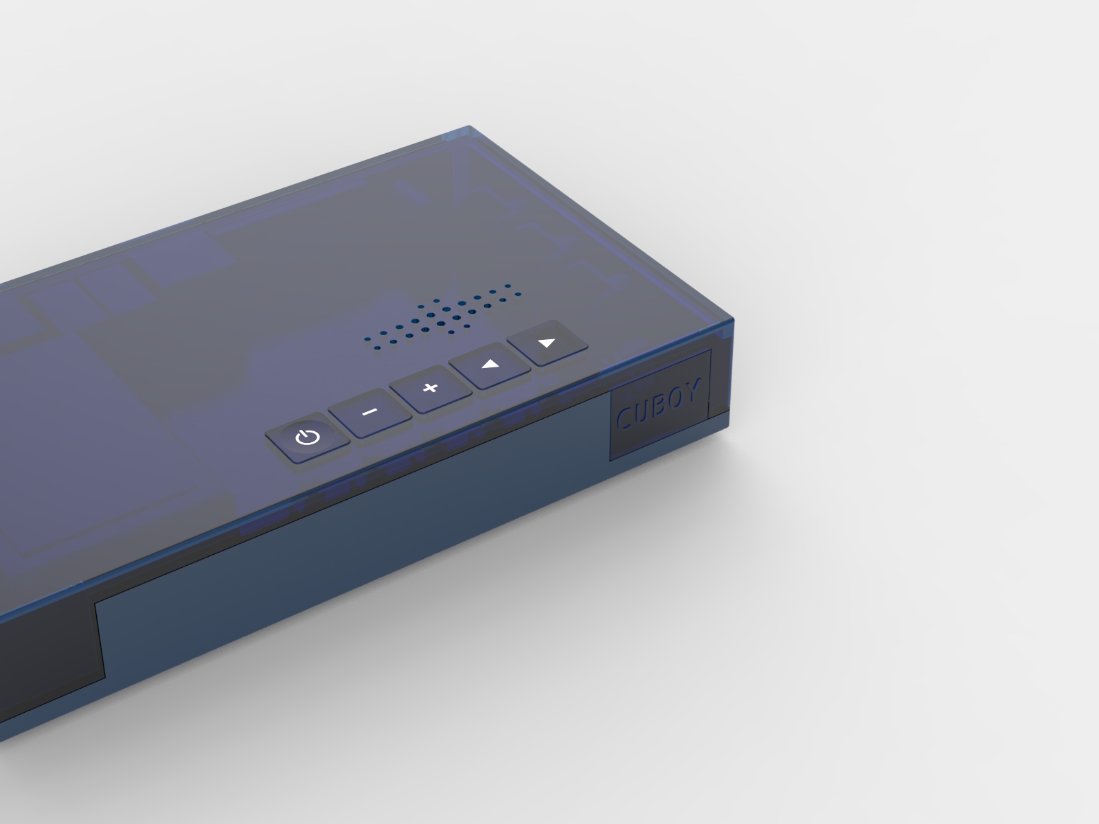 Box，concise，translucent，industrial design，recreational machines，